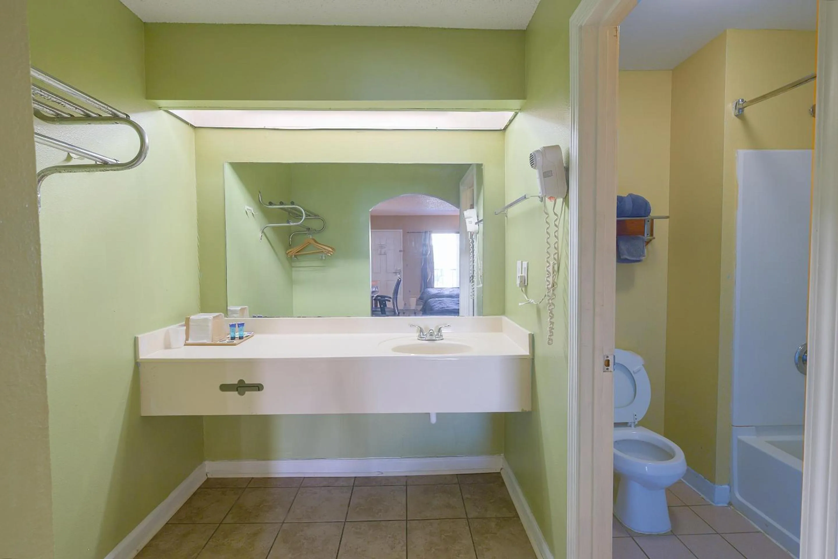 Bathroom in OYO Hotel Brownsville TN I-40