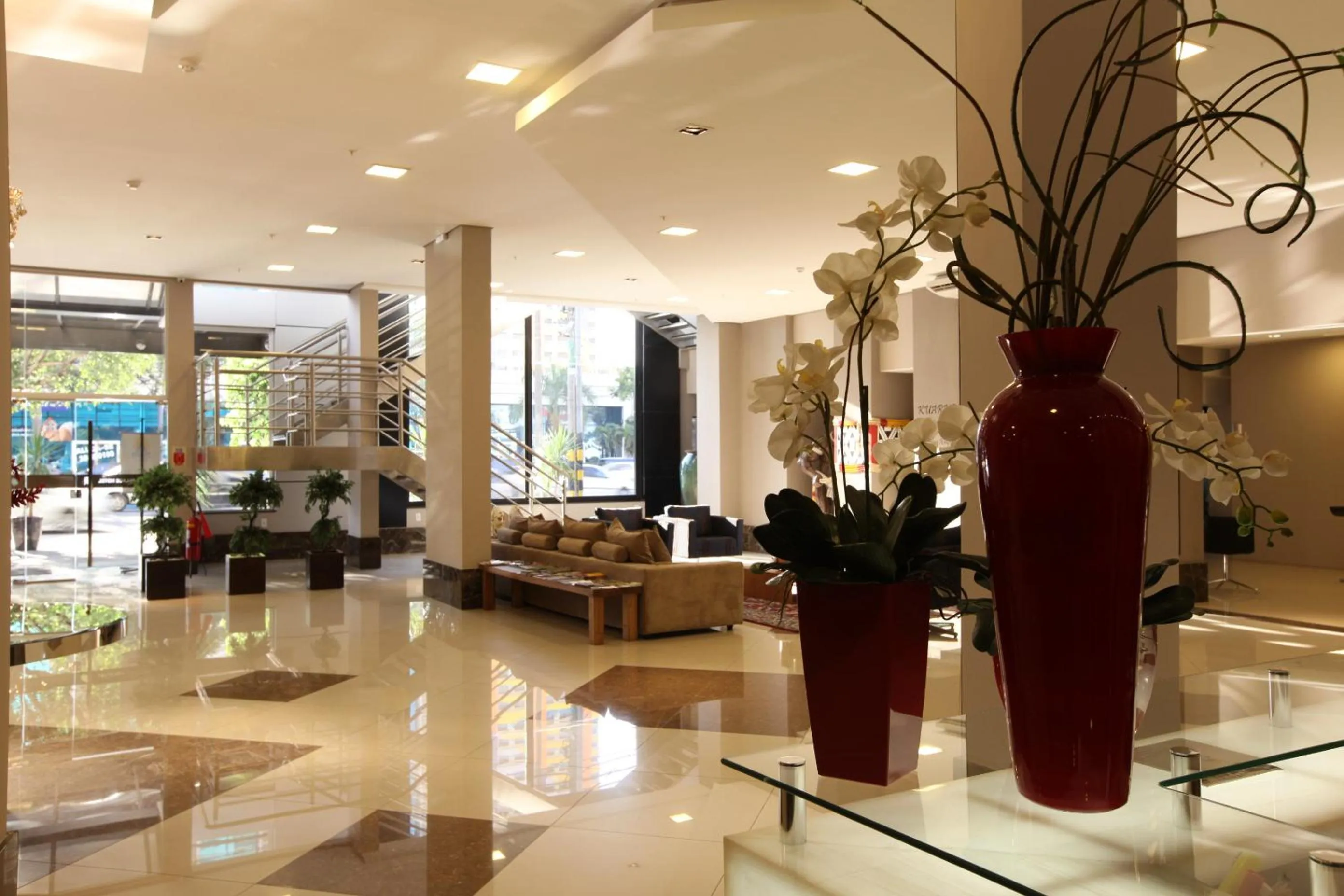 Lobby or reception in Paiaguás Palace Hotel