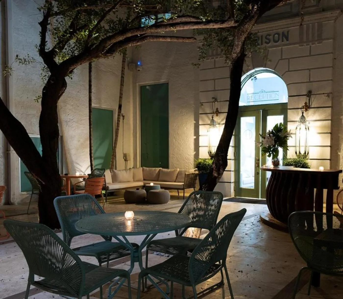 Living room in Harrison on the Beach