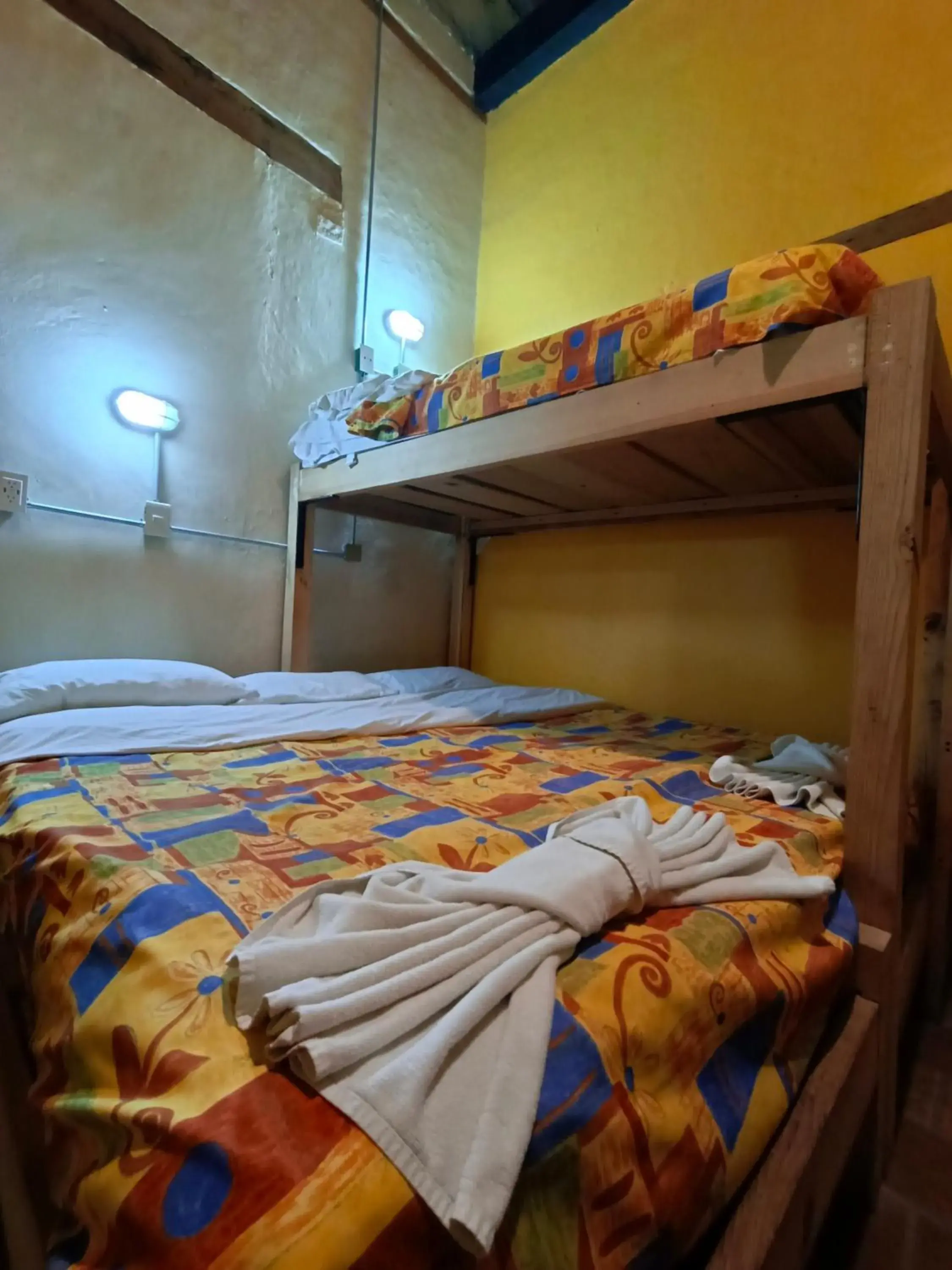 Economy Twin Room with Shared Bathroom in Rossco Hostel & Hotel Economy Twin Room with Shared Bathroom in Rossco Hostel & Hotel