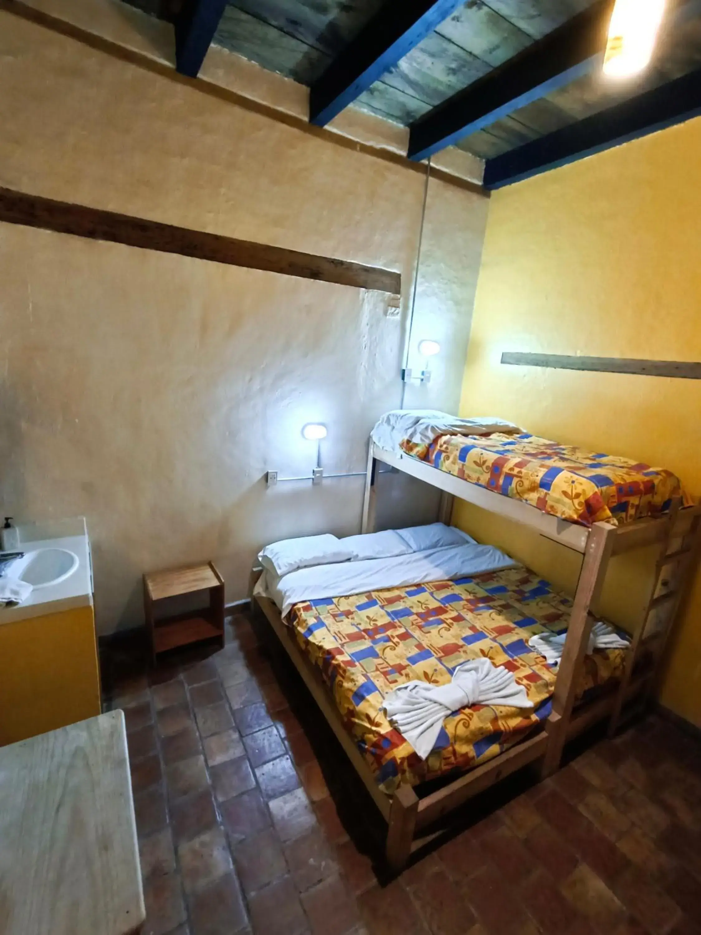 Economy Twin Room with Shared Bathroom in Rossco Hostel & Hotel Economy Twin Room with Shared Bathroom in Rossco Hostel & Hotel