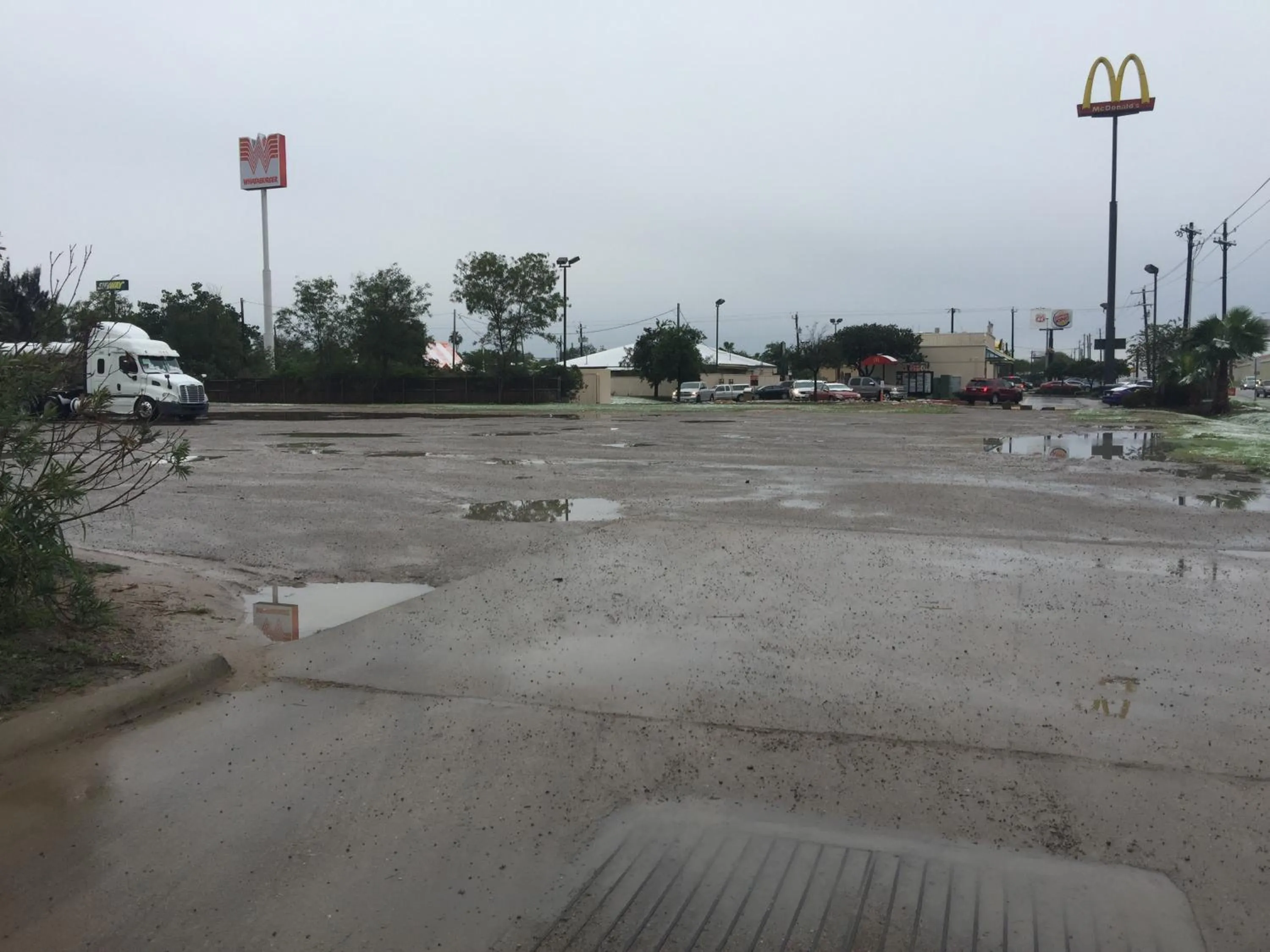 Parking in Texas Inn and Suites City Center at University Dr.