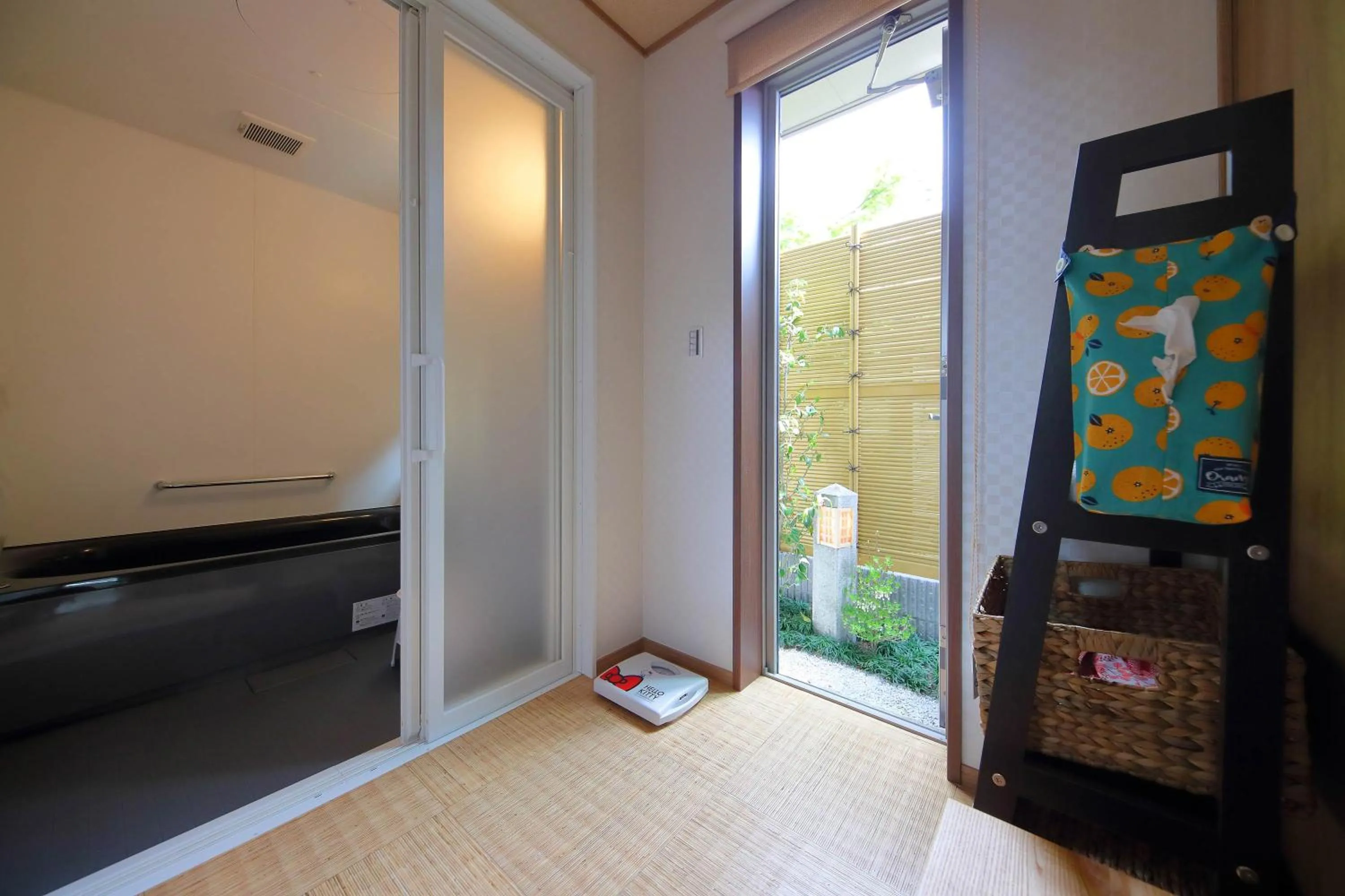 Bed in Kyo Machiya Ryokan Yuan