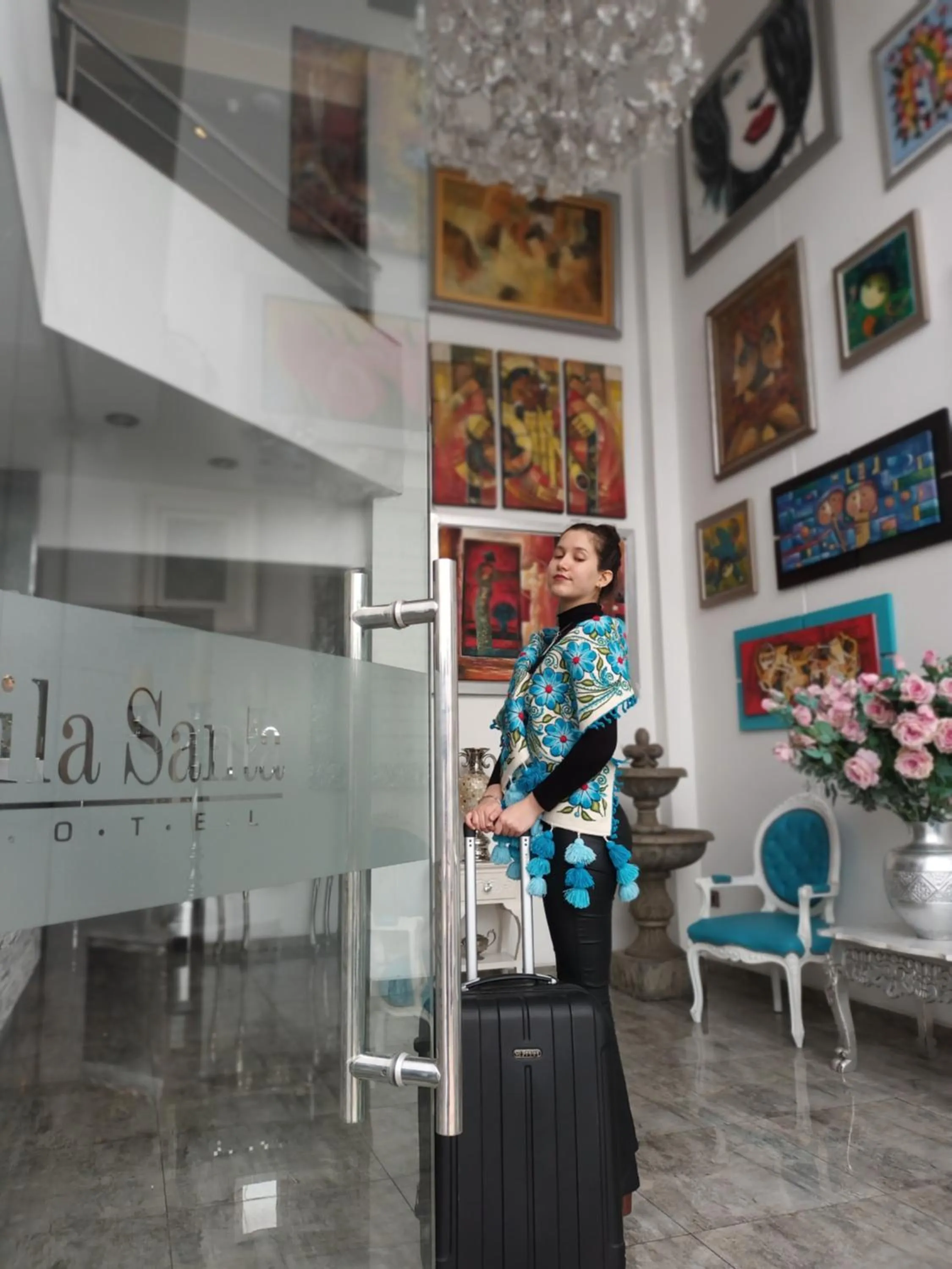 People in Hotel Vila Santa