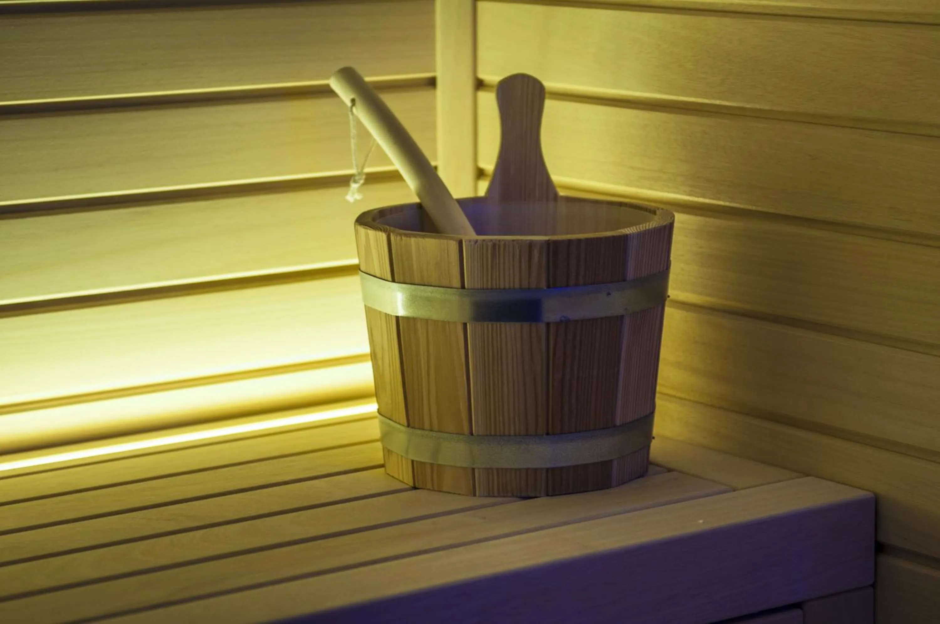 Sauna in Cataleya Resort & Spa