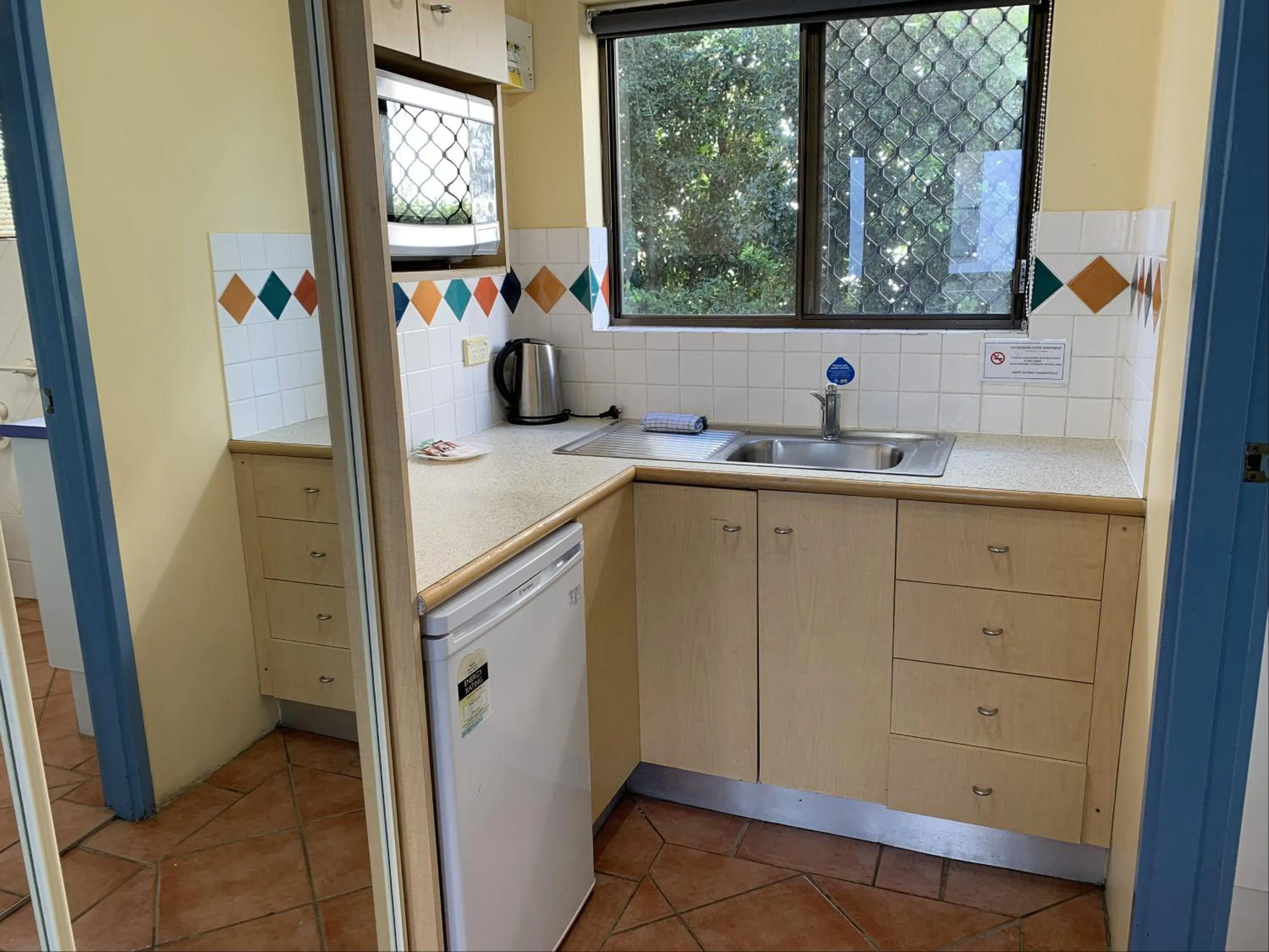 Kitchen or kitchenette in Harbour Side Resort