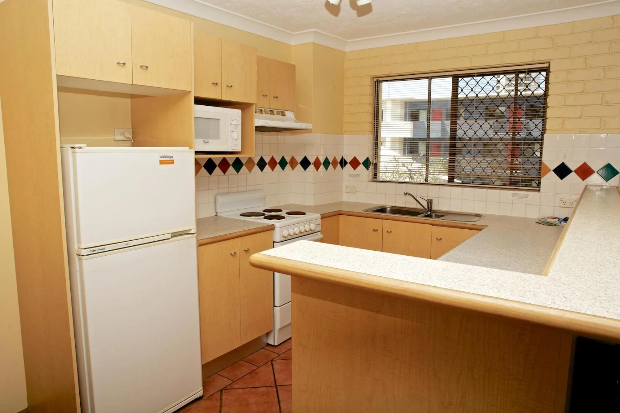 kitchen in Harbour Side Resort