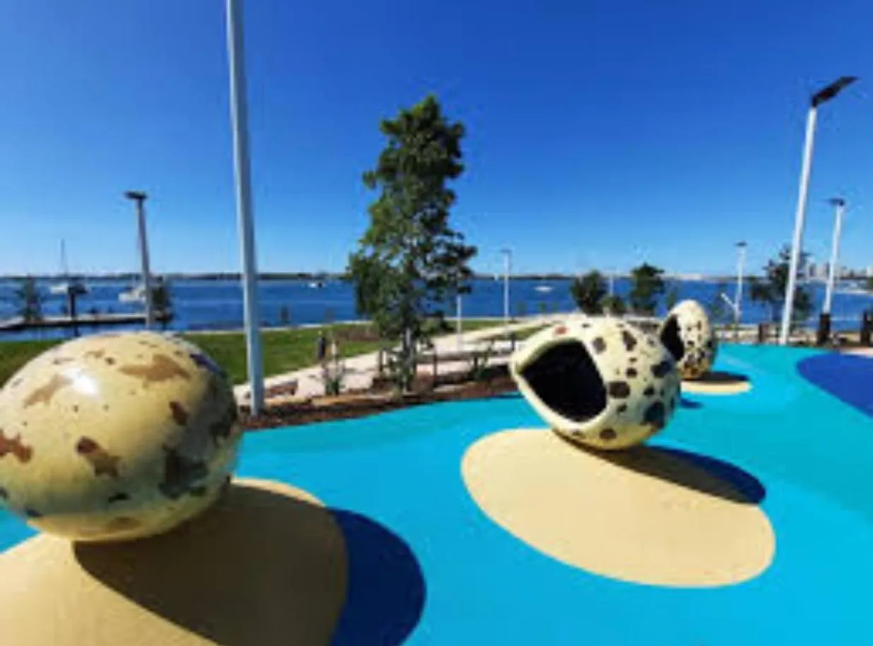 Children play ground in Harbour Side Resort