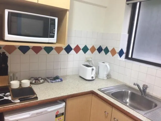 Kitchen or kitchenette in Harbour Side Resort