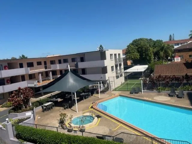 Pool view in Harbour Side Resort