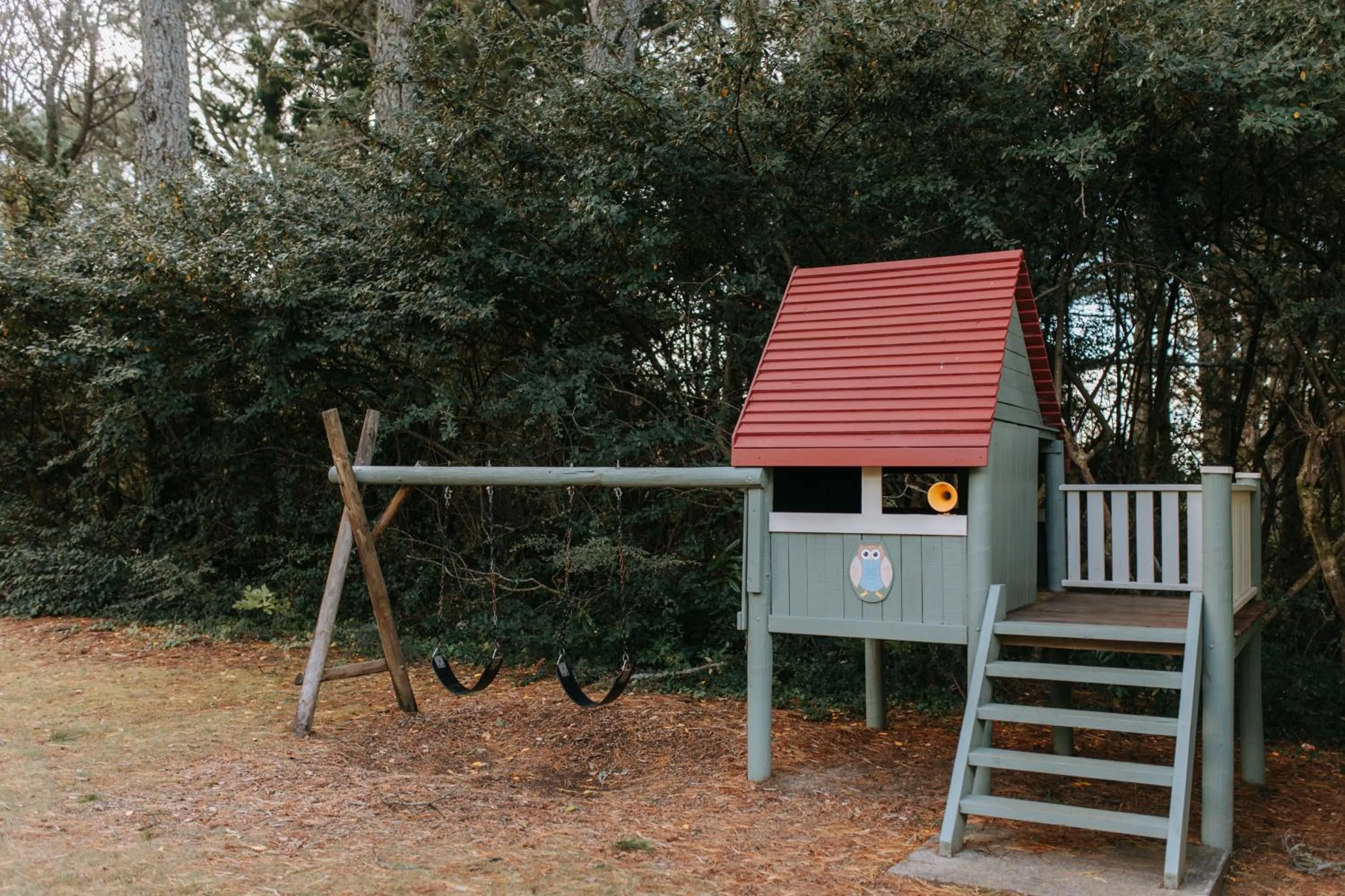 Children play ground in Federation Gardens & Possums Hideaway