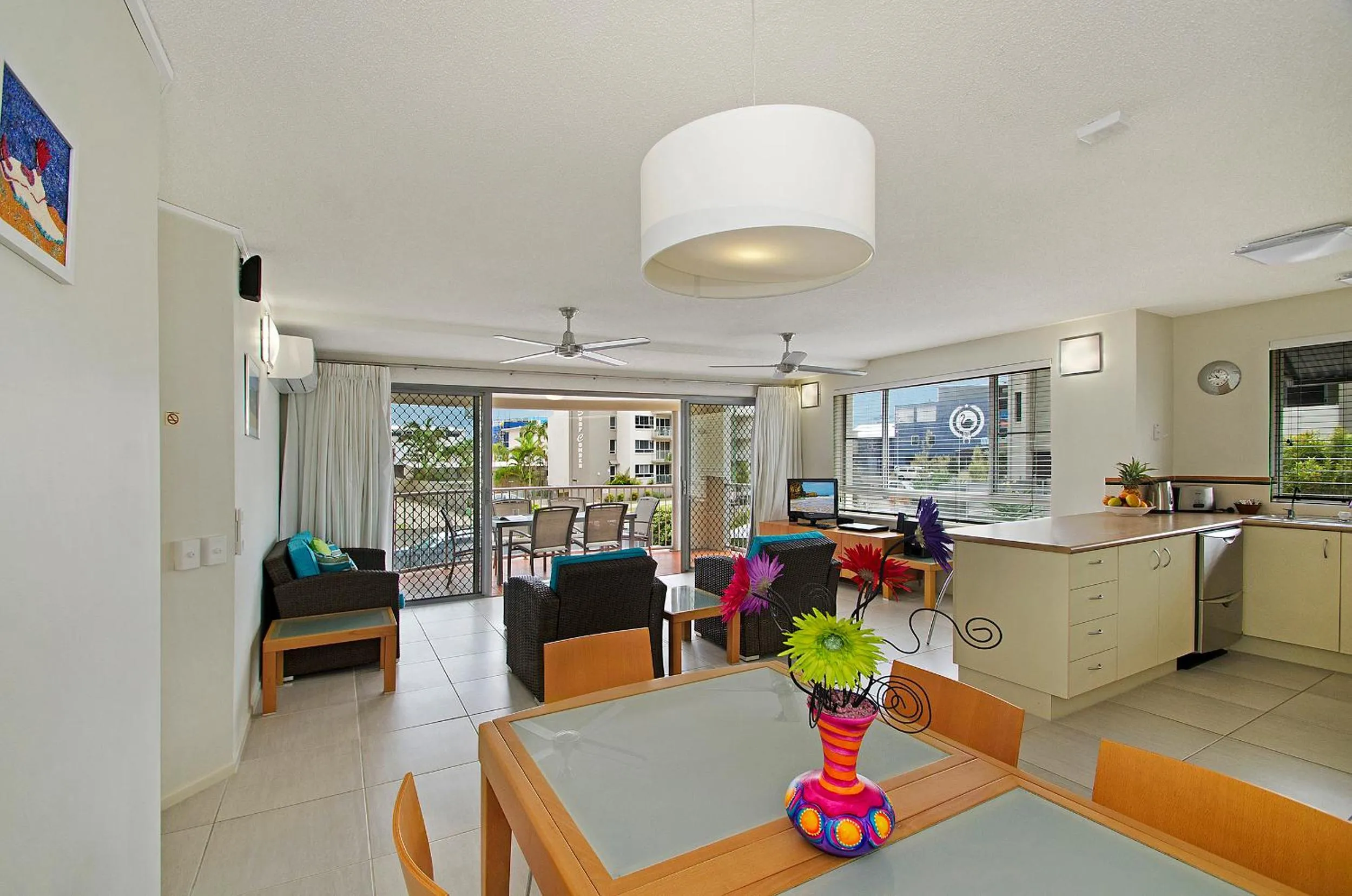 Living room in The Beach Houses Maroochydore