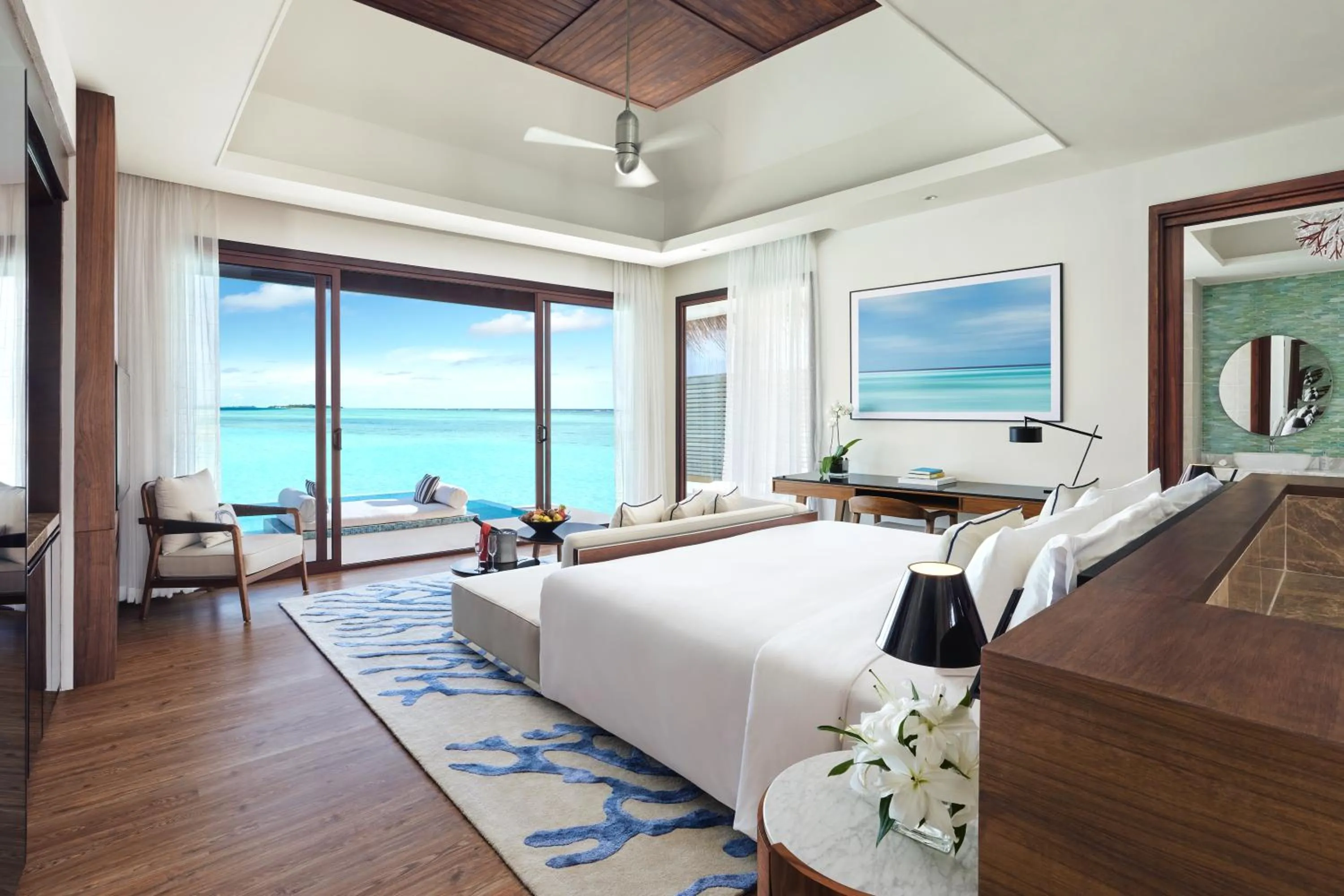 Bed in Niyama Private Islands Maldives
