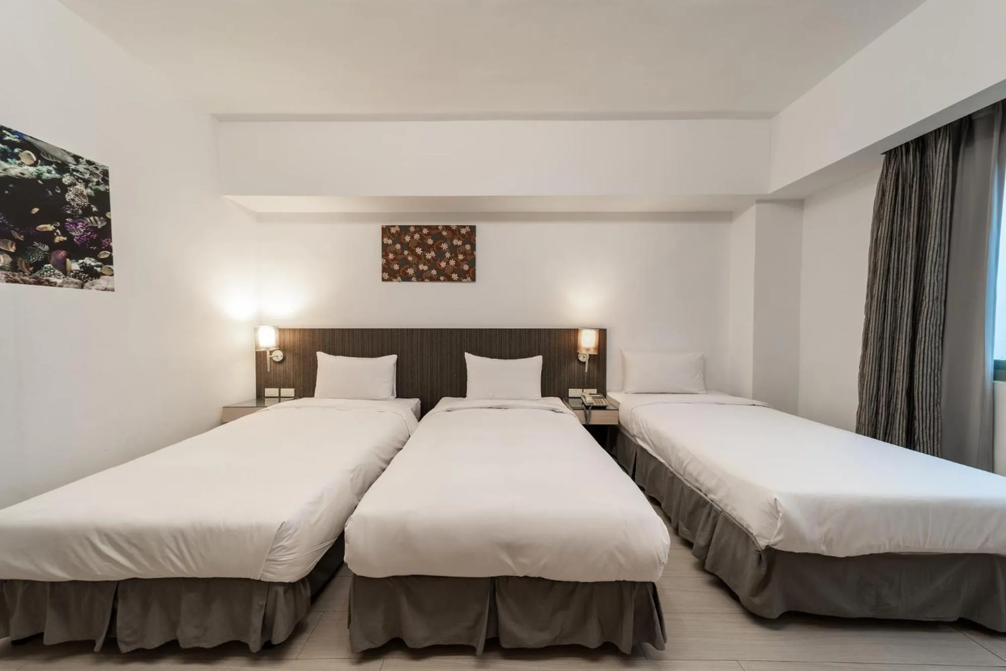 Bedroom in Fish Hotel Hualien