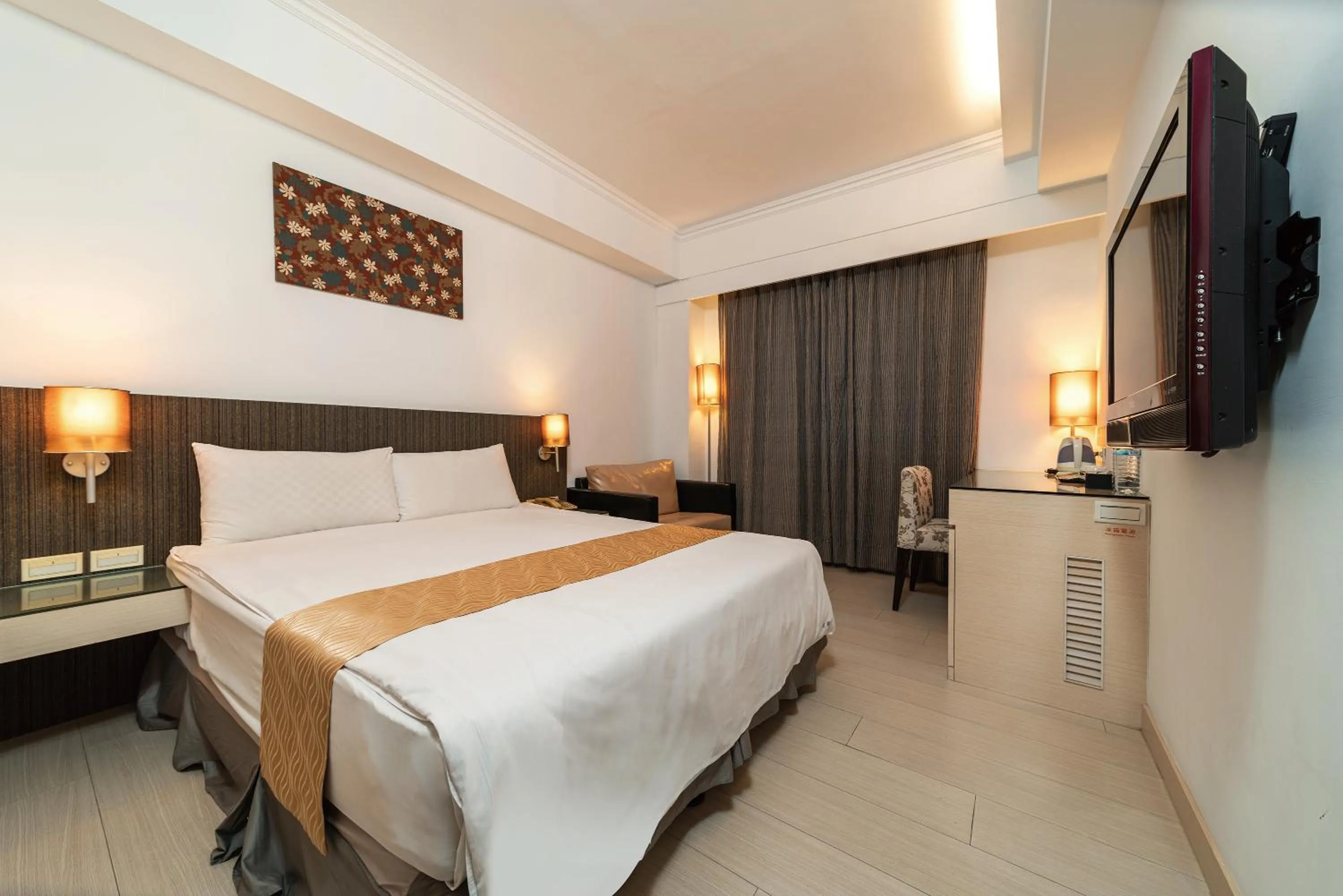 Bedroom in Fish Hotel Hualien