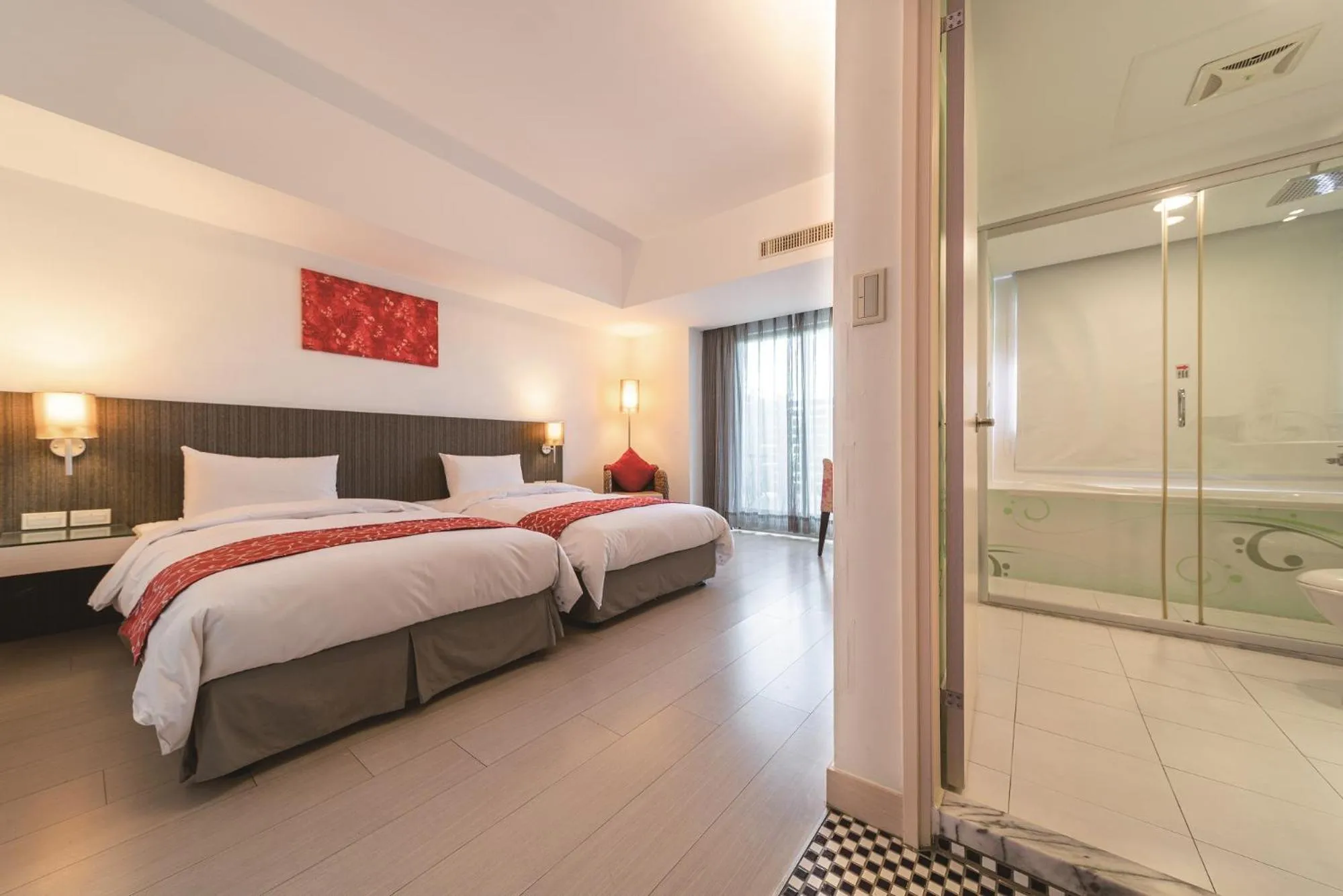 Photo of the whole room in Fish Hotel Hualien