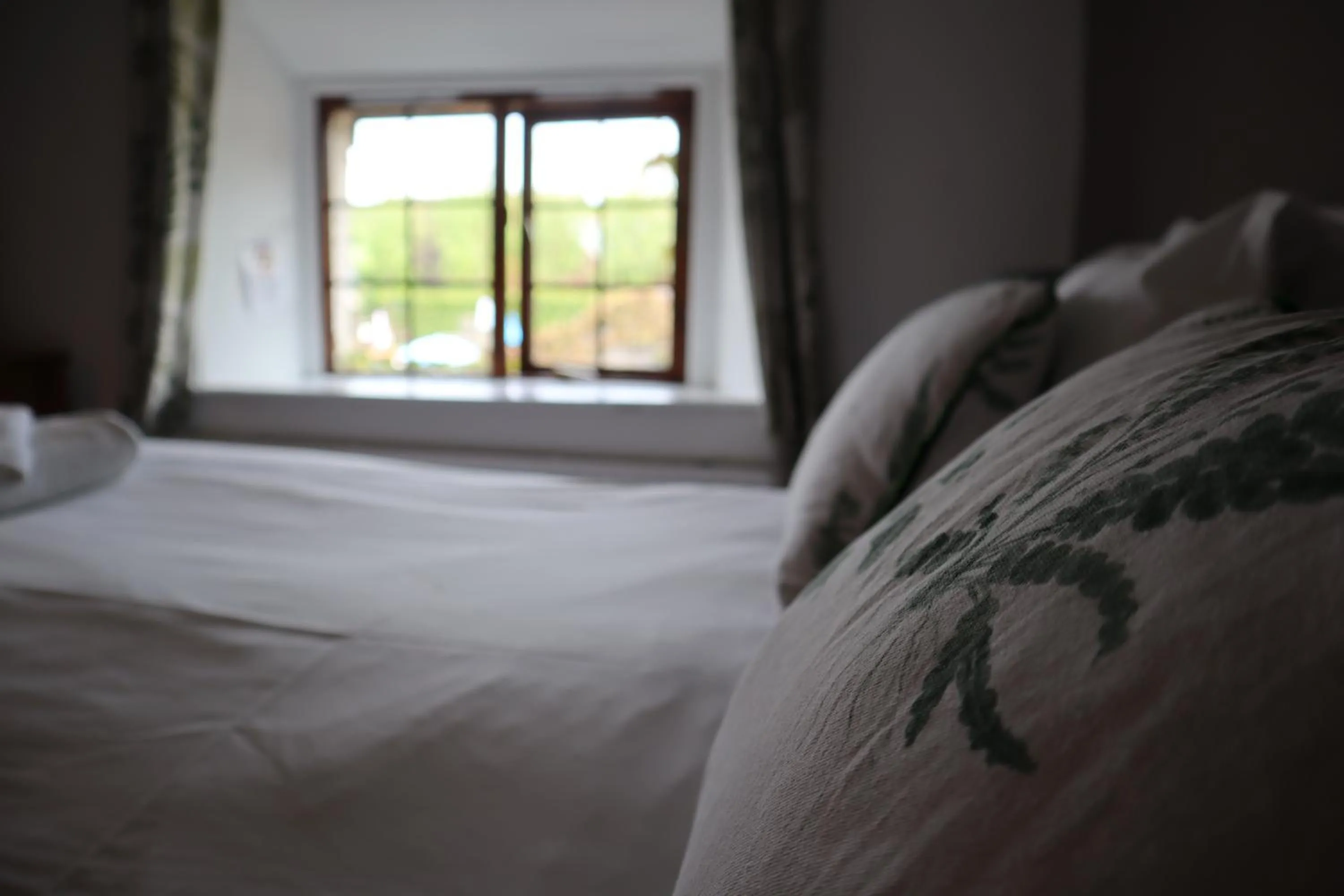 Bed in The White Horse Inn
