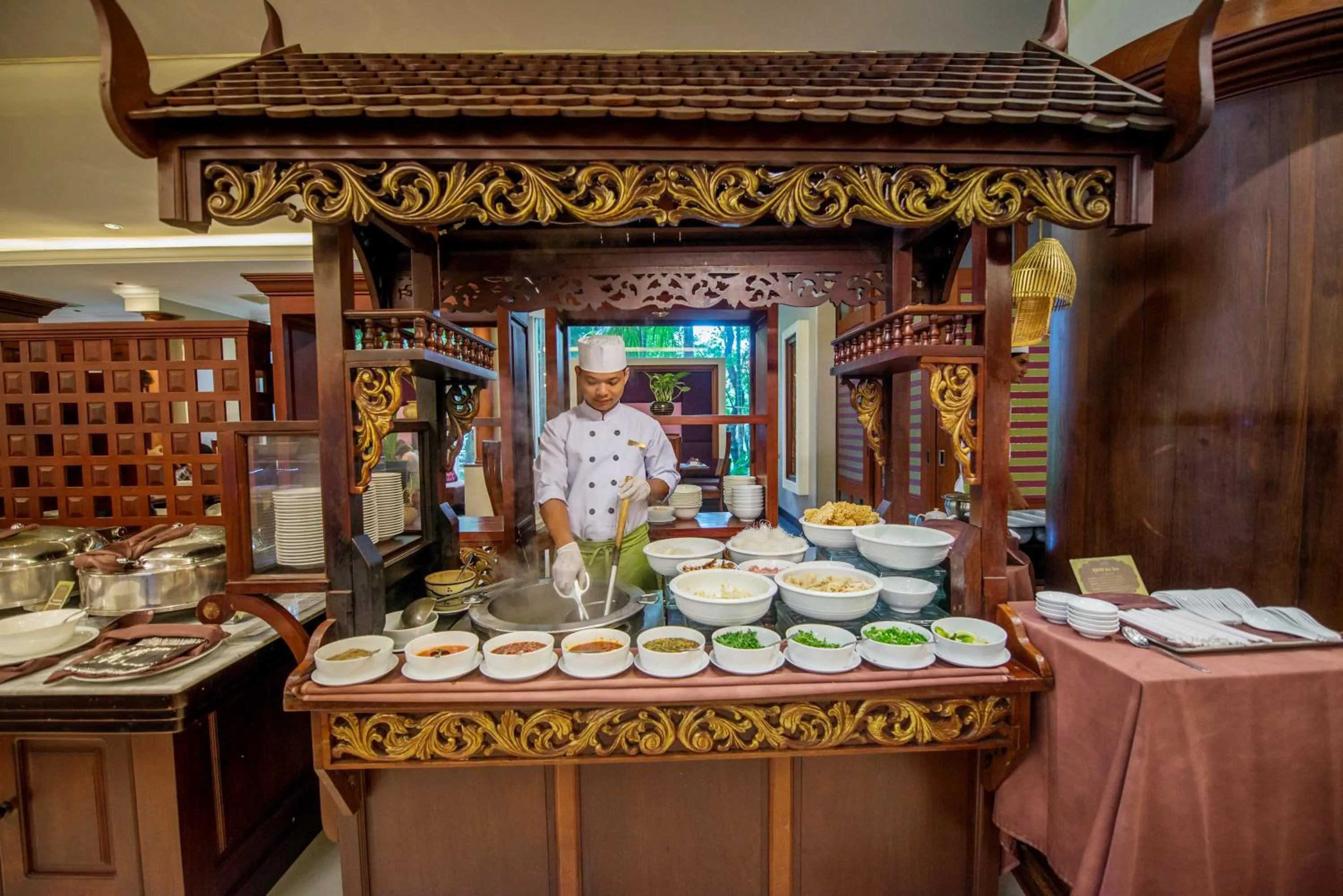 Restaurant/places to eat in THE PRIVILEGE FLOOR by Borei Angkor