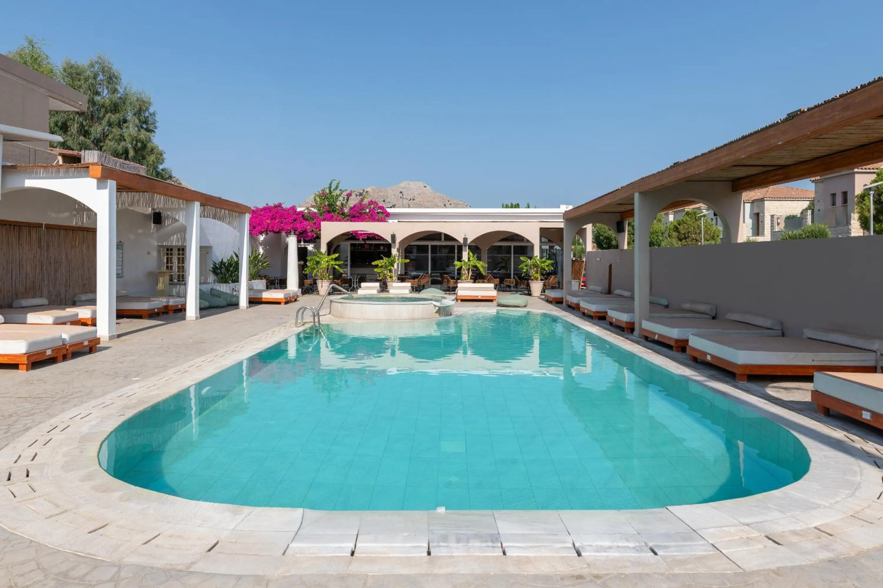 Area and facilities in Kolymbia Bay Art Boutique Hotel - Adults Only