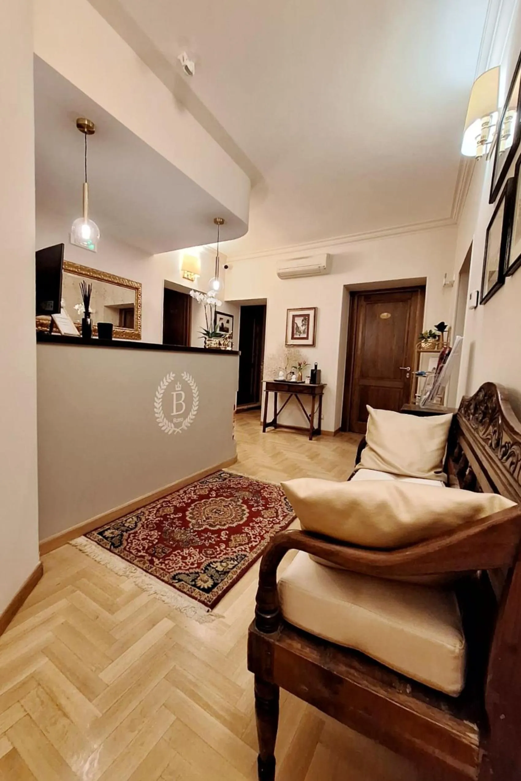 Seating area in Affittacamere Boncompagni Suite