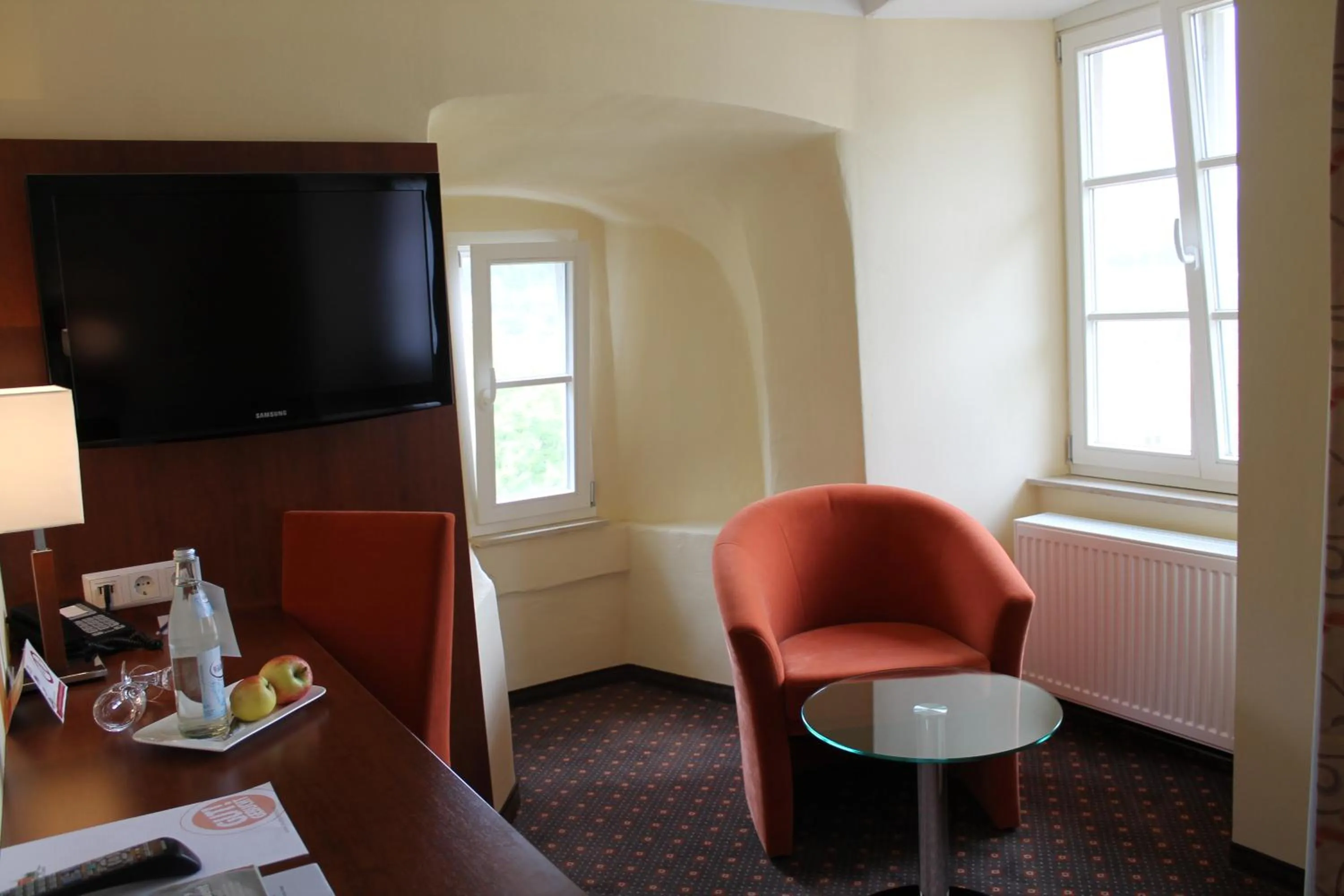 Decorative detail in Stadt-gut-Hotel Gasthof Goldener Adler