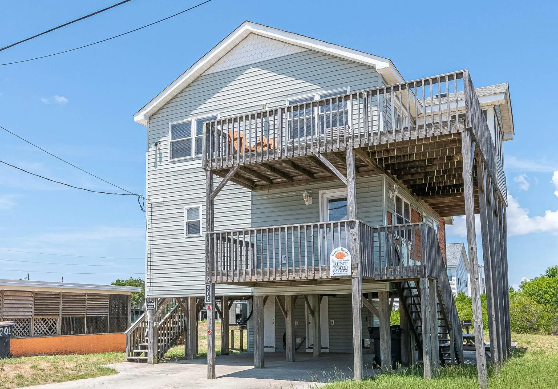 Byrd's Nest - KDH MP 6, Ocean Views, 200 Yards to the Beach