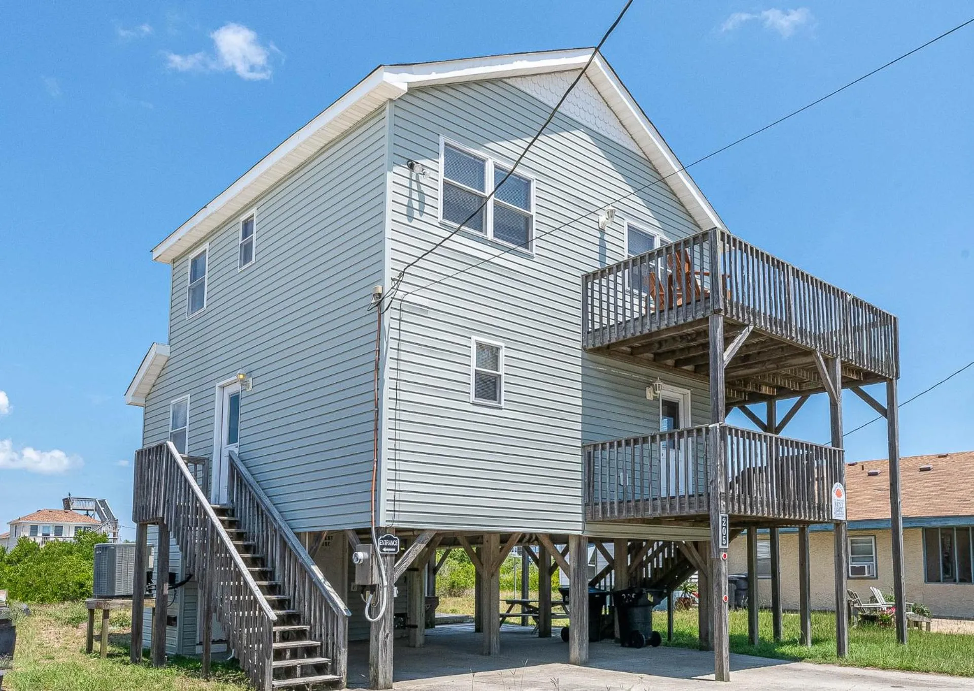 Byrd's Nest - KDH MP 6, Ocean Views, 200 Yards to the Beach