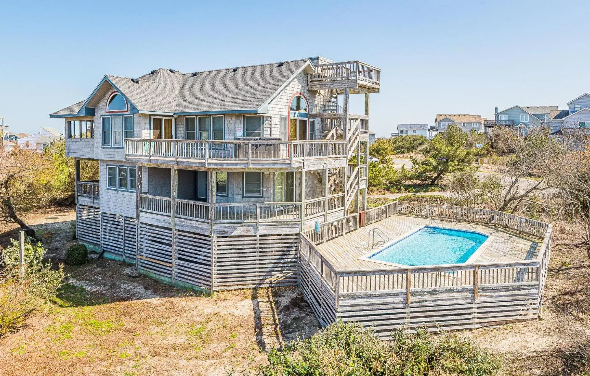 Banana Republic - Duck, Carolina Dunes, 200 Yds to Beach, Pool, Hot Tub, Ocean View Banana Republic - Duck, Carolina Dunes, 200 Yds to Beach, Pool, Hot Tub, Ocean View