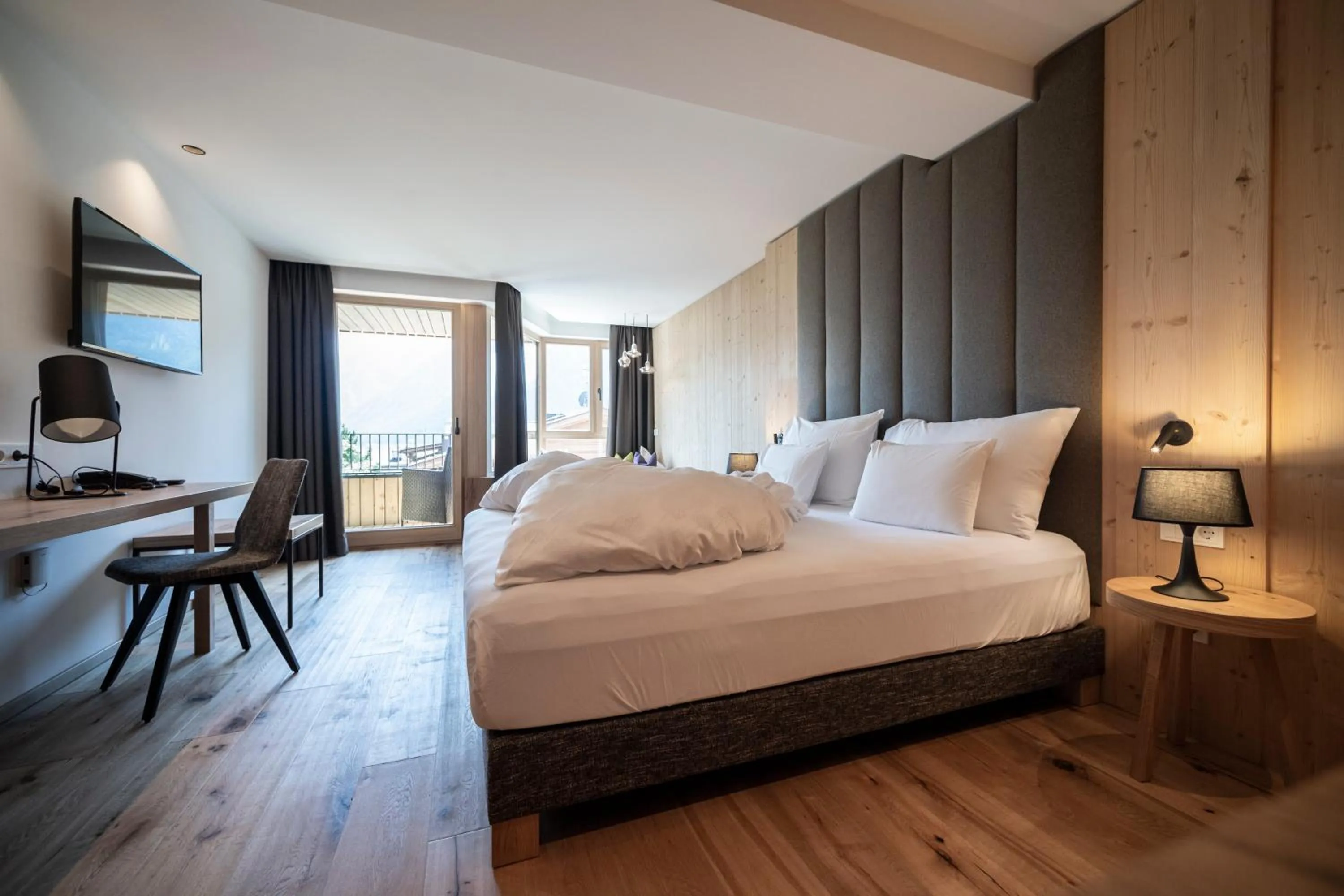 Bed in Hotel Simpaty