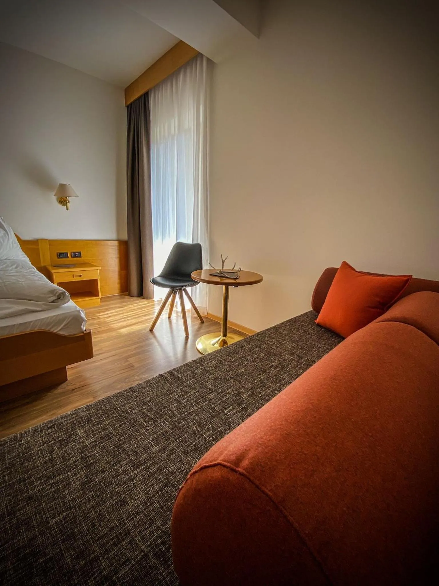 Bed in Hotel Simpaty