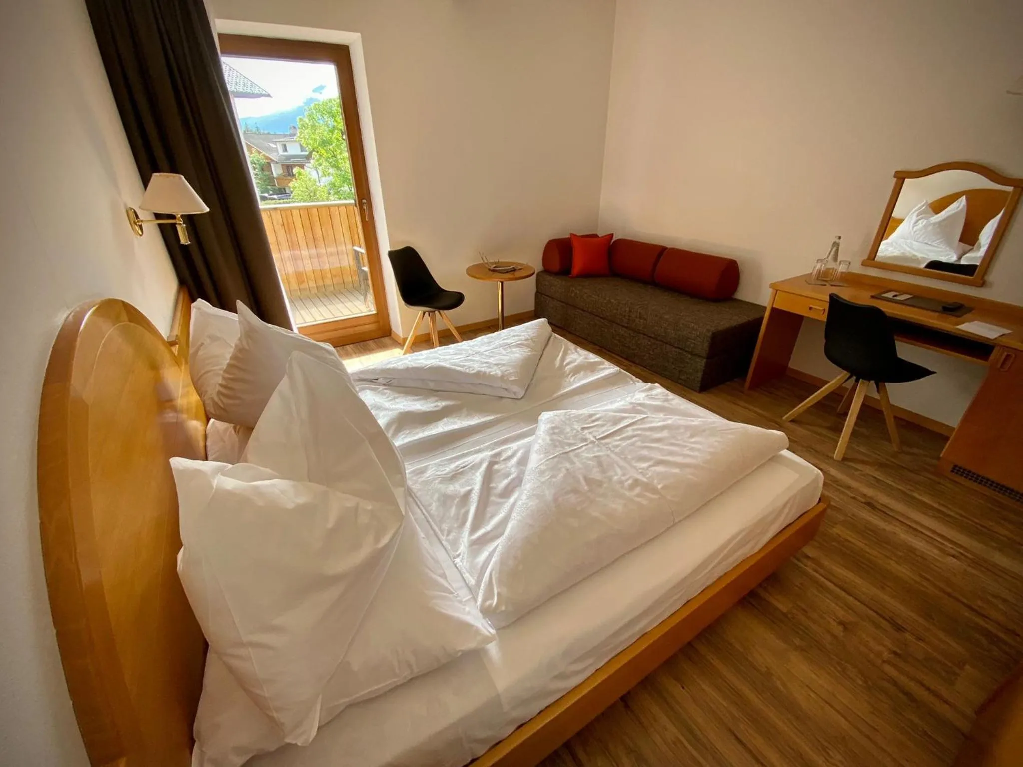 Bed in Hotel Simpaty