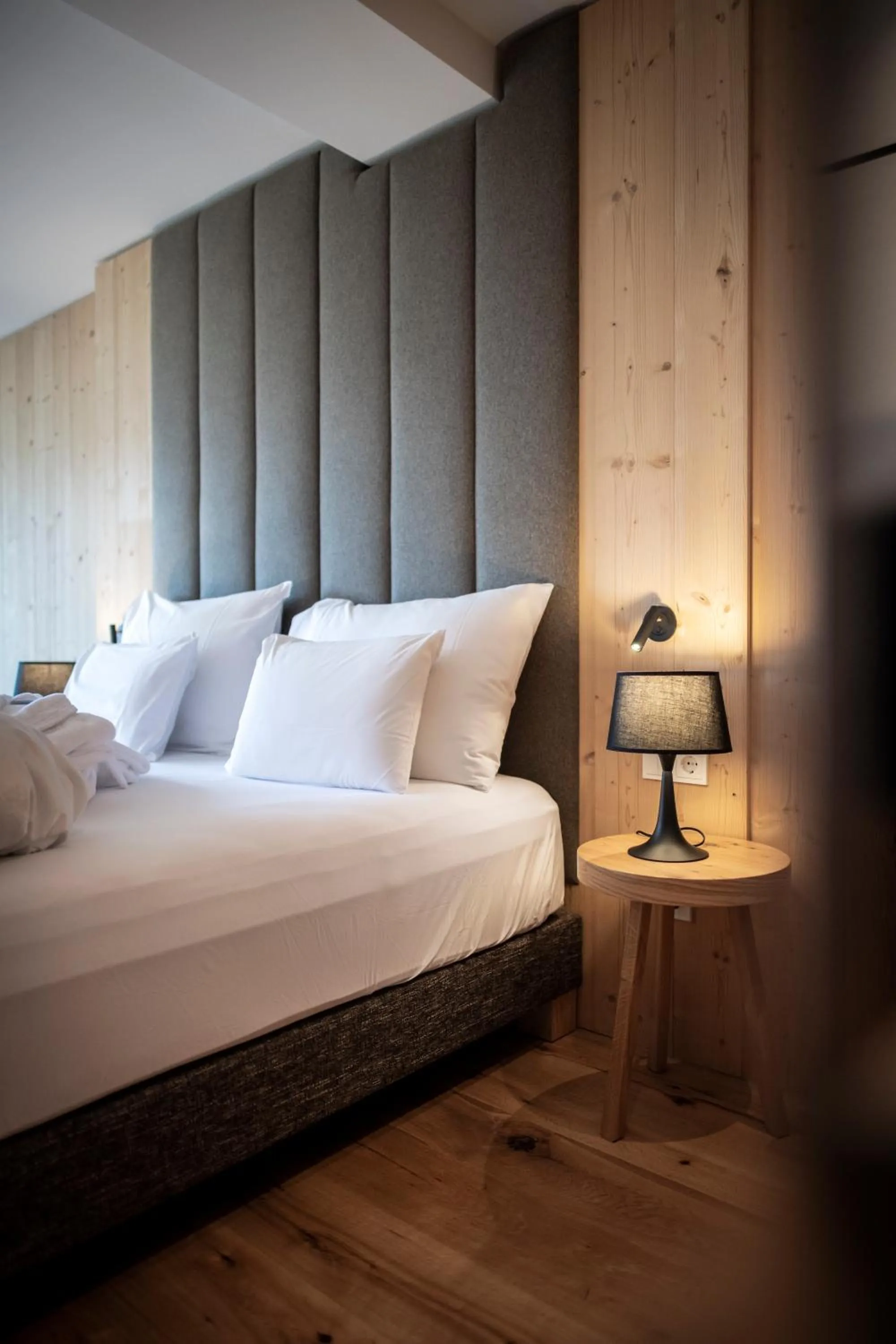 Bed in Hotel Simpaty