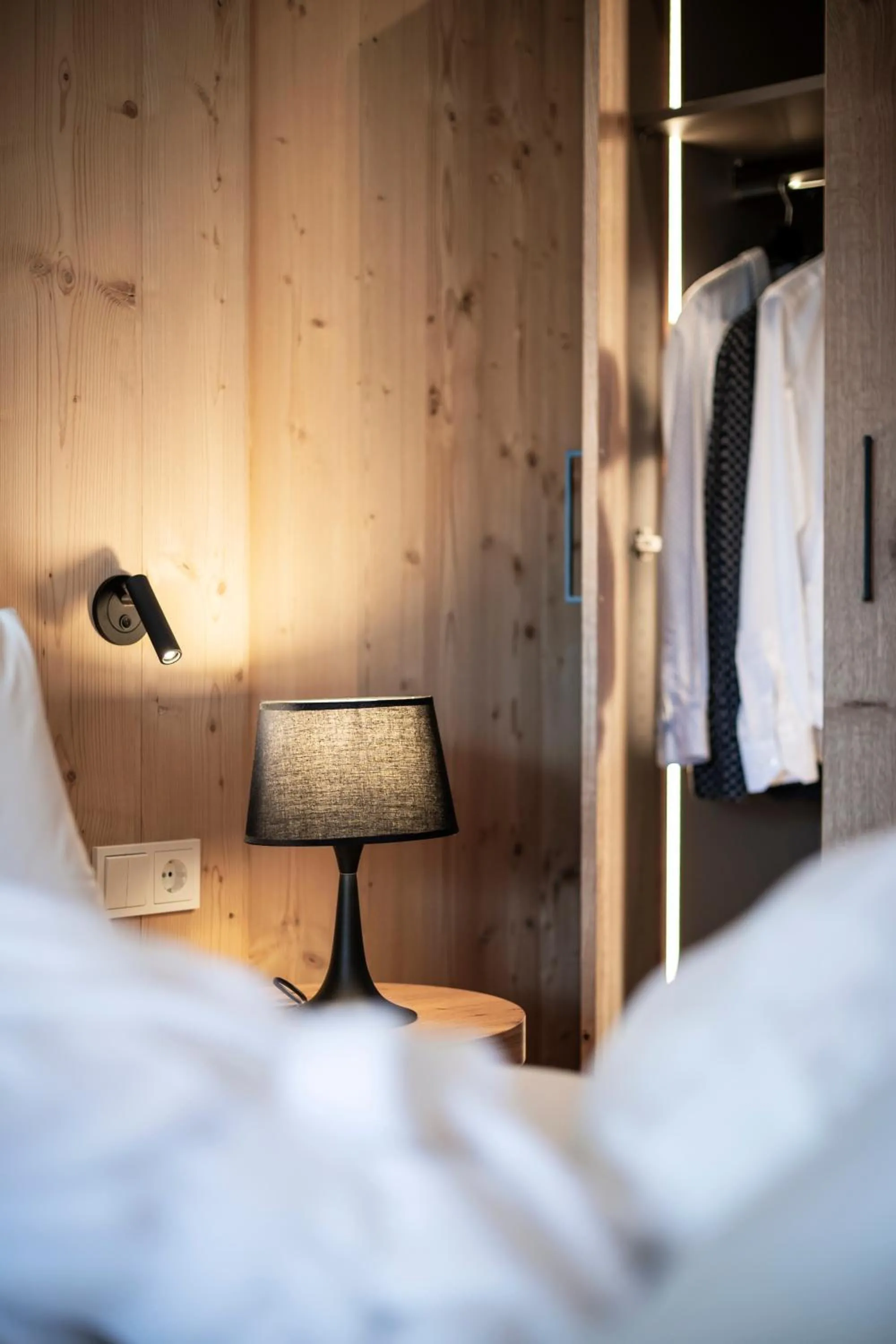 Bed in Hotel Simpaty