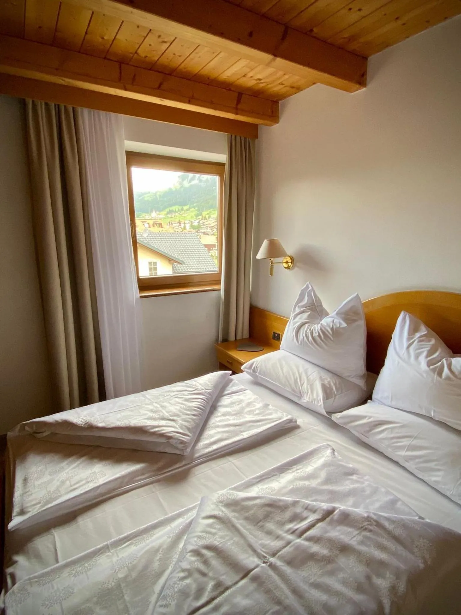 Bed in Hotel Simpaty