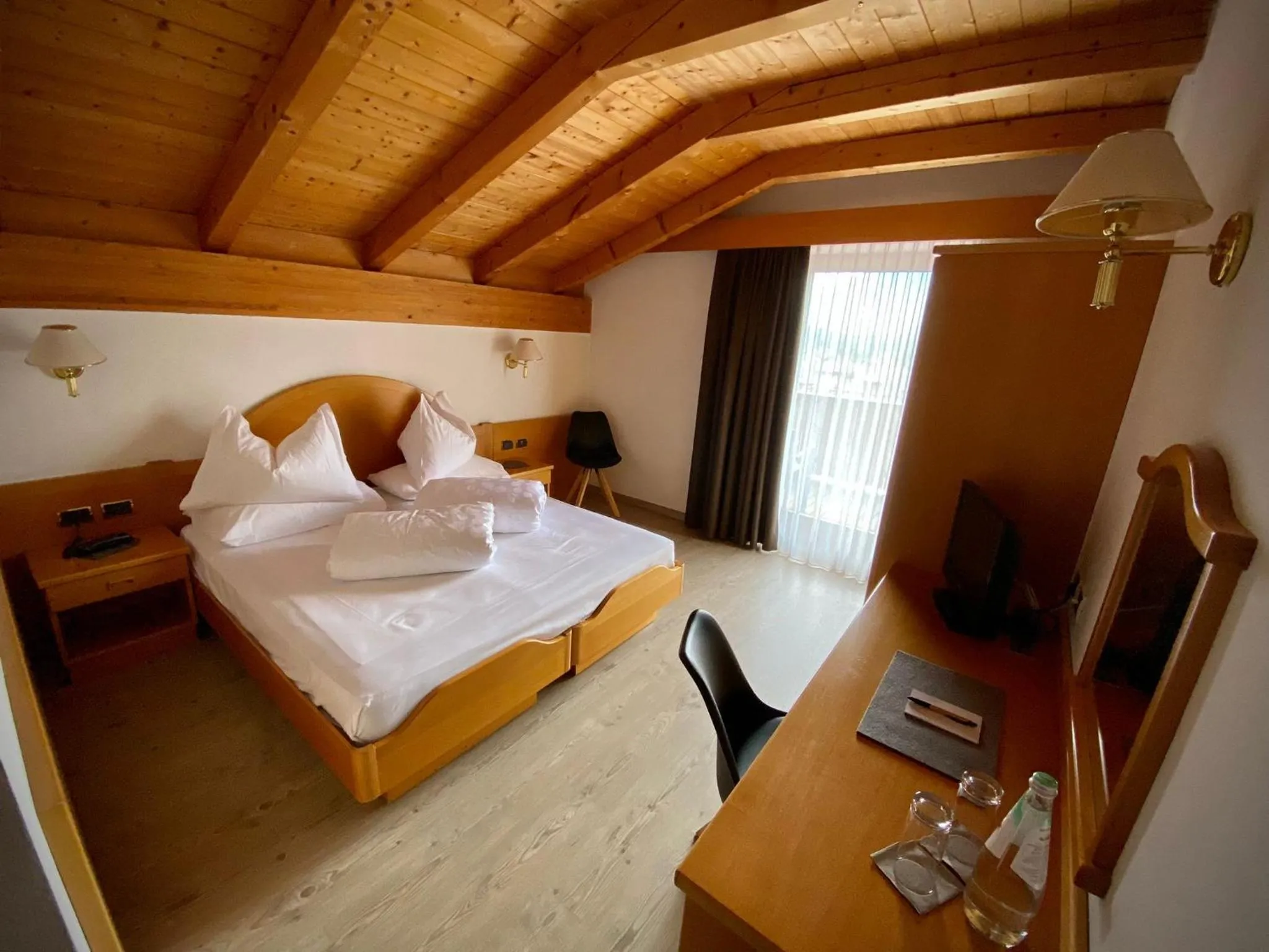 Bed in Hotel Simpaty