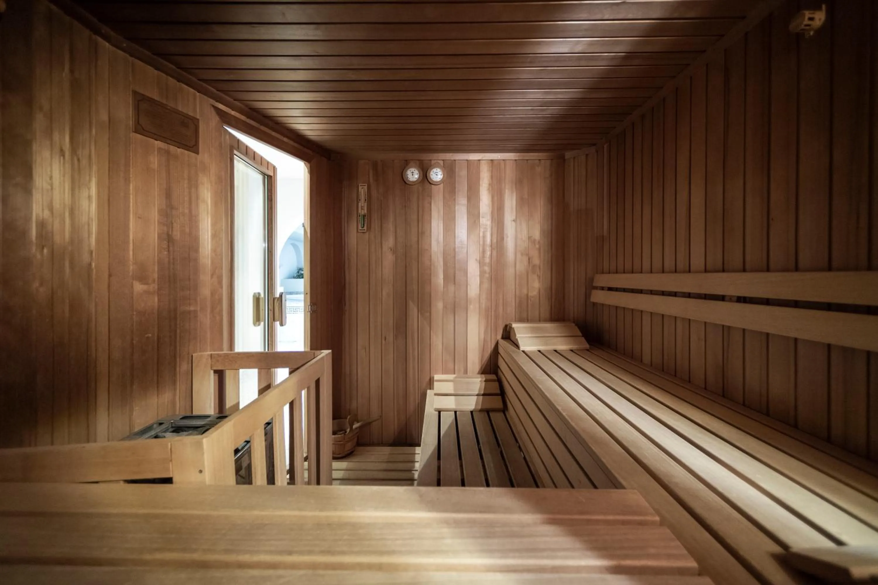Sauna in Hotel Simpaty