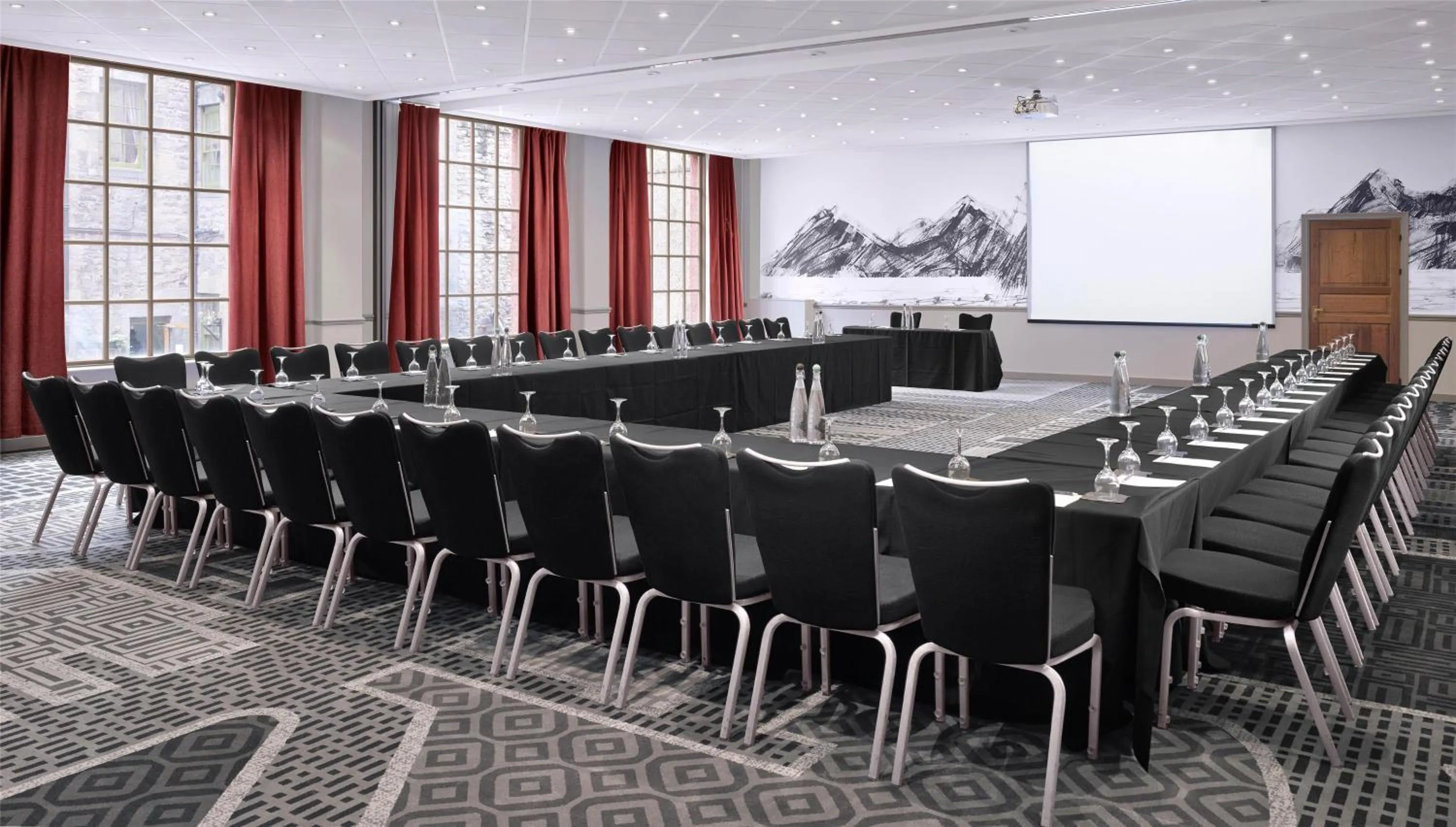Meeting/conference room in Radisson Blu Hotel, Edinburgh City Centre