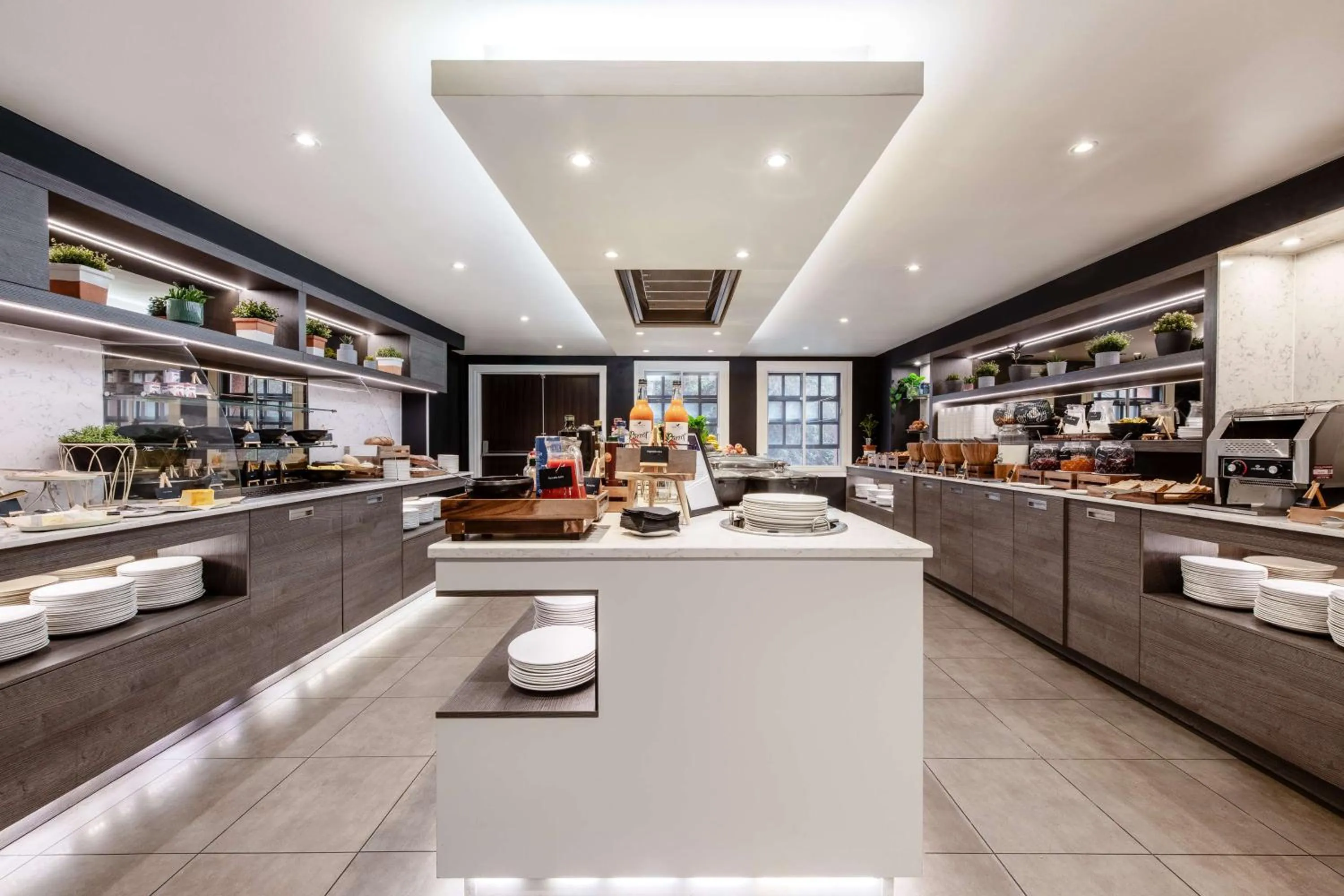 Breakfast in Radisson Blu Hotel, Edinburgh City Centre