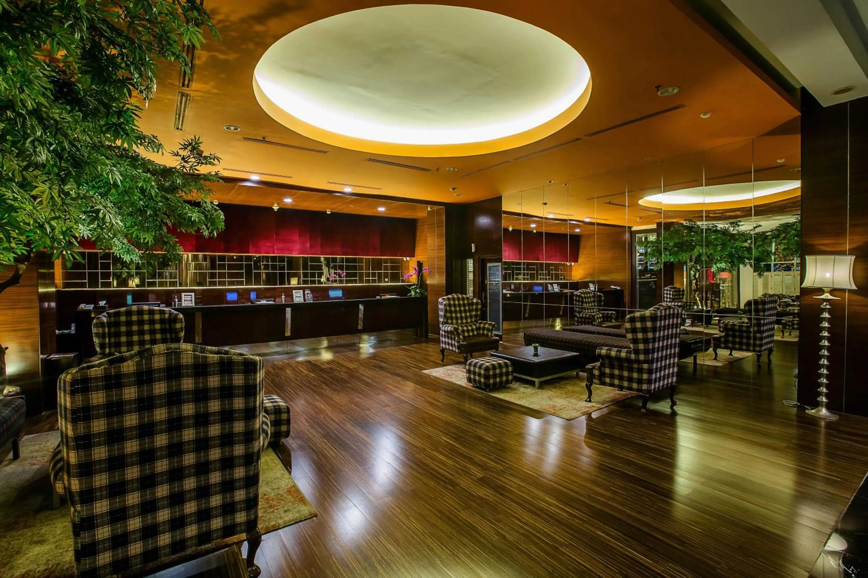 Lobby or reception in The Arista Hotel Palembang