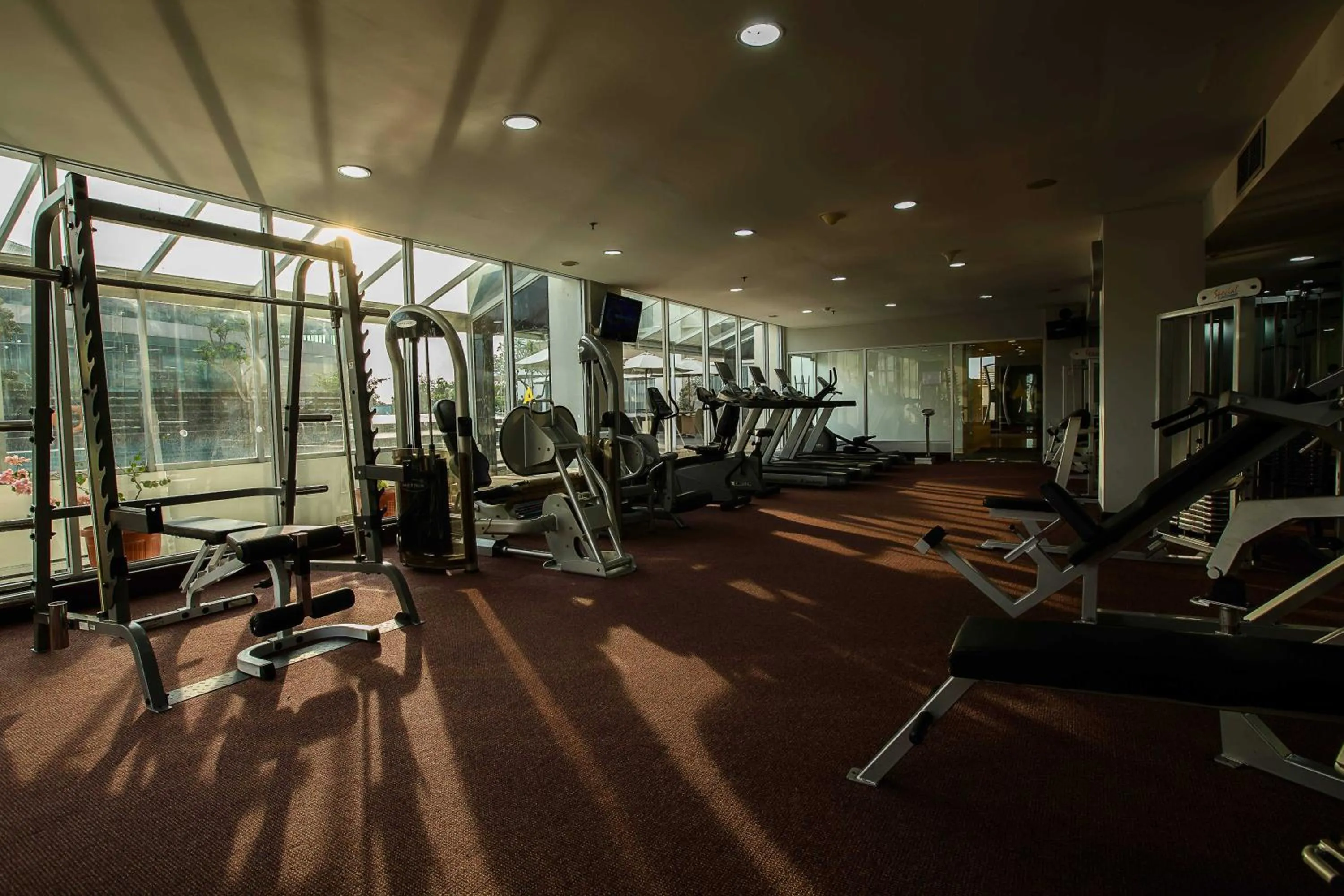 Fitness centre/facilities in The Arista Hotel Palembang