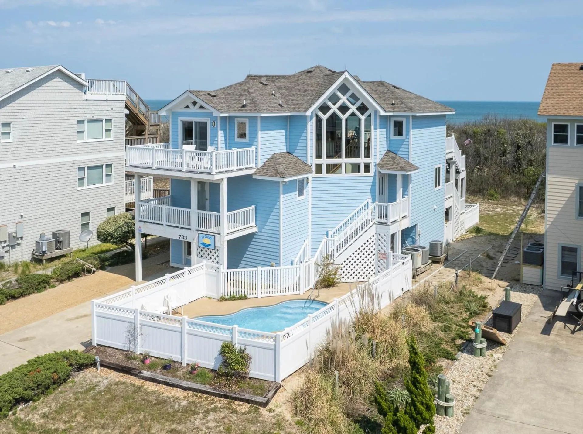 So Good - Corolla, Crown Point, Oceanfront, Ocean View, Pool, Hot Tub, Pool Table