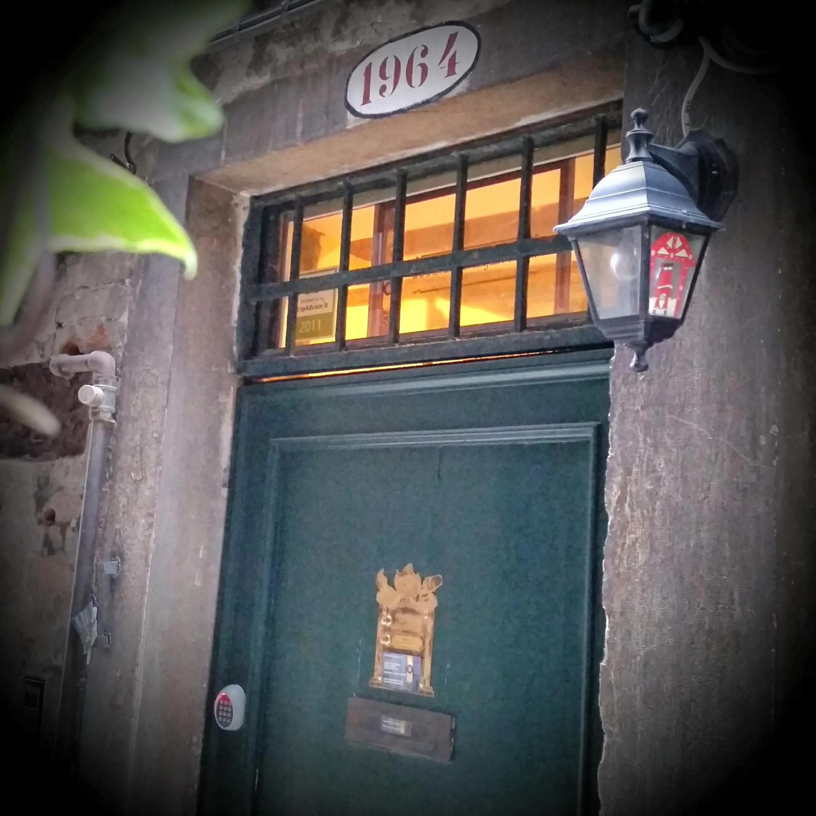 Facade/entrance in B&B Venice 1964