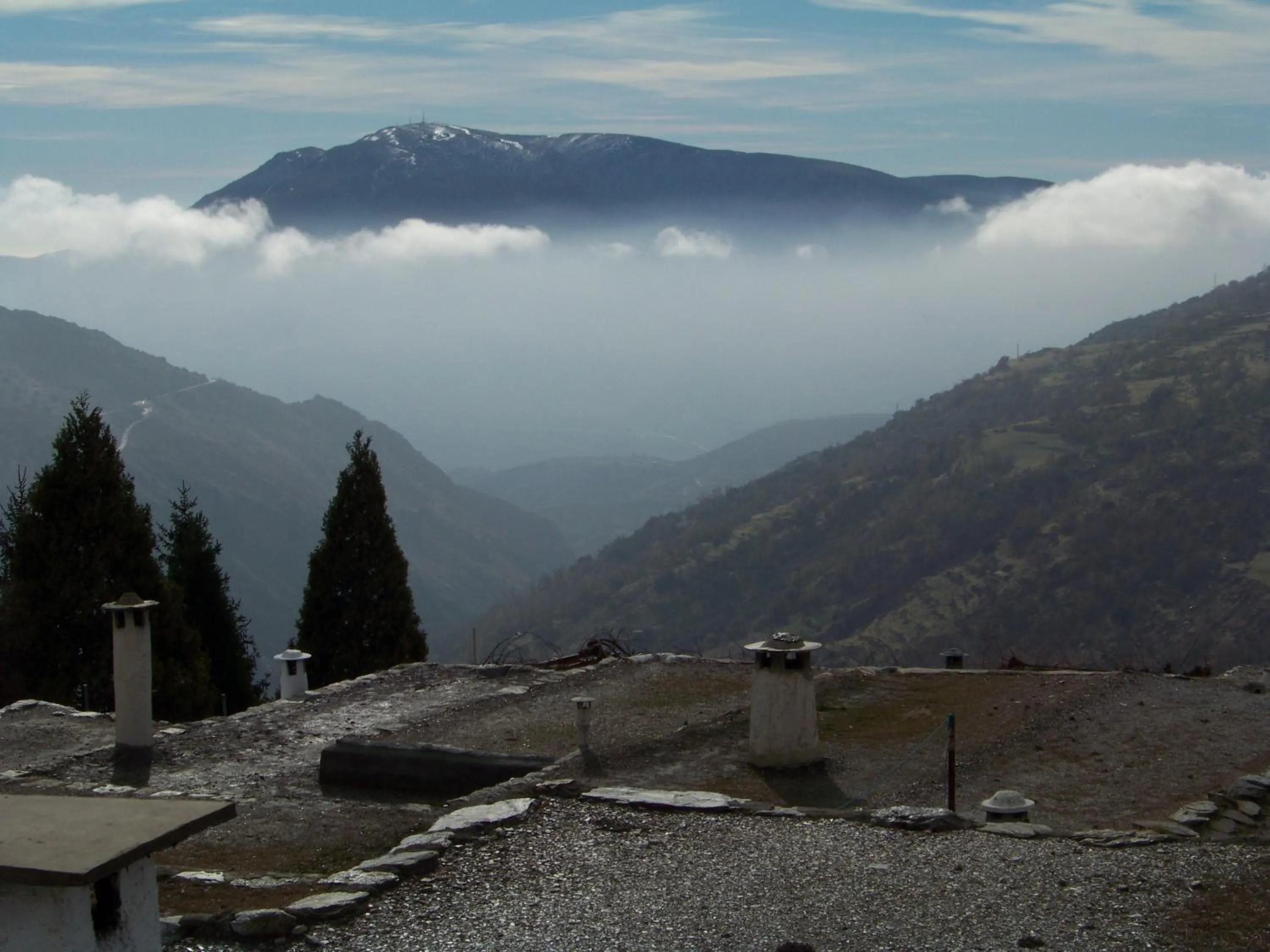 Natural landscape in Hotel Rural Poqueira II