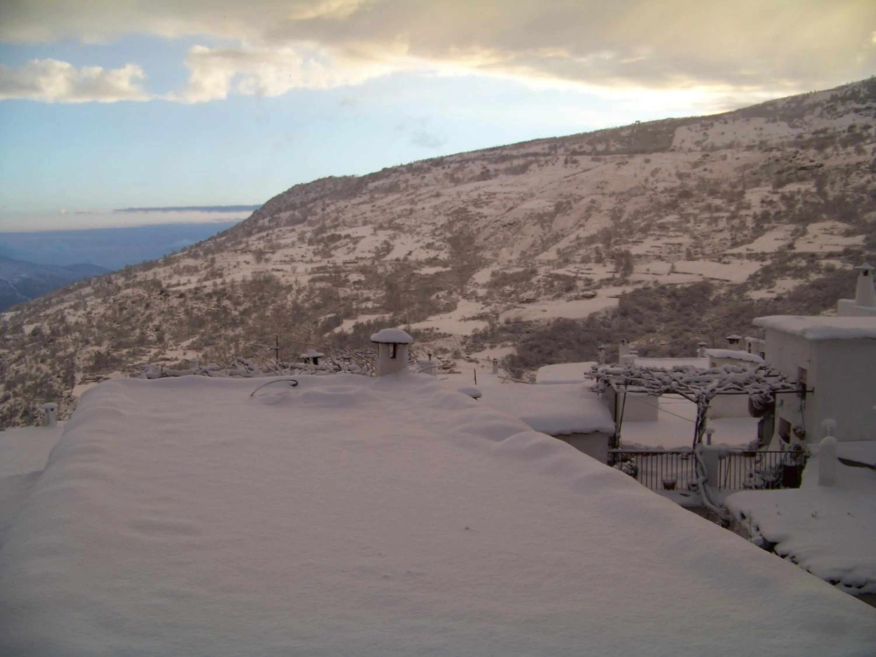 Natural landscape in Hotel Rural Poqueira II