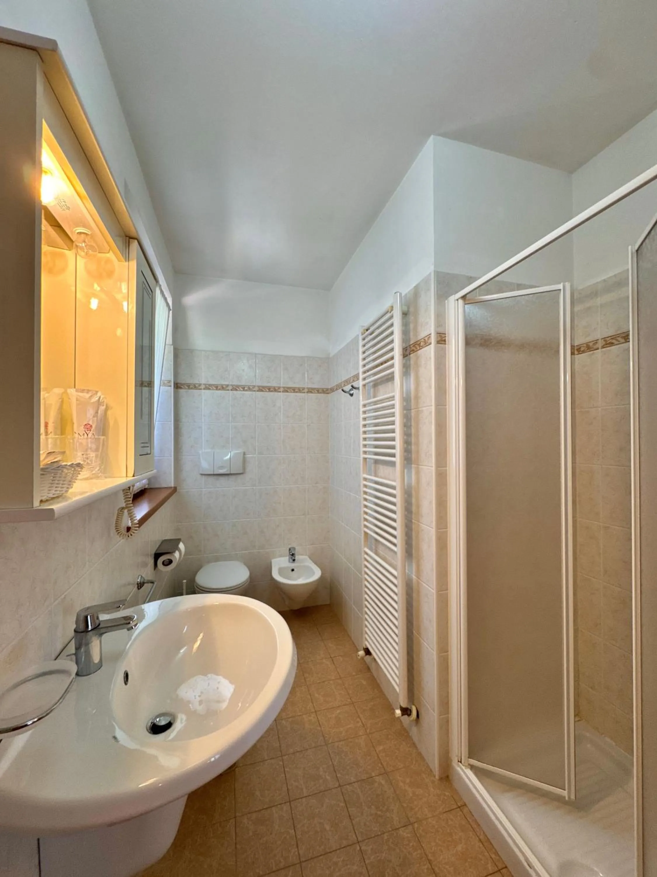 Bathroom in Agritur Girardelli