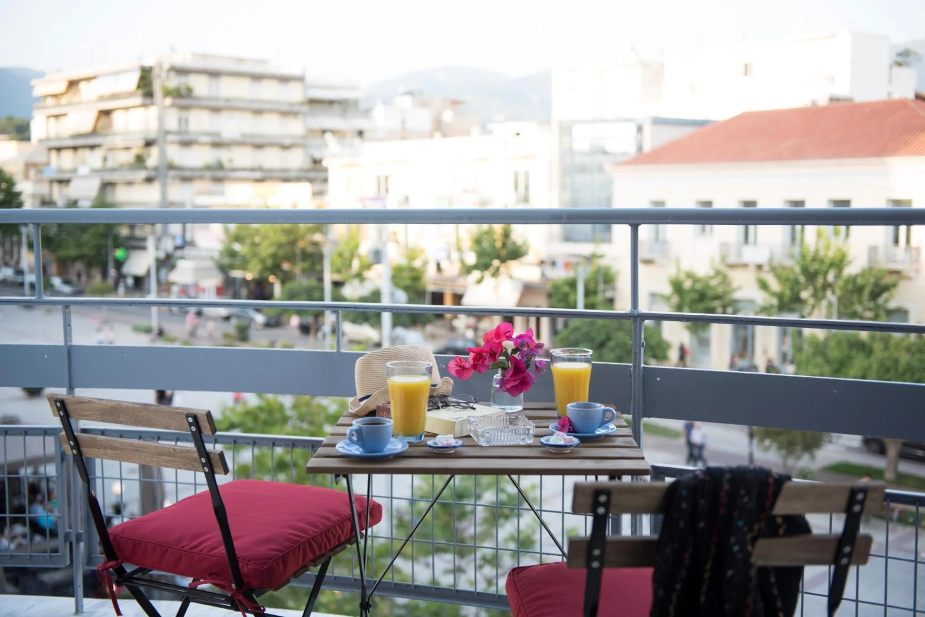 Balcony/Terrace in Kalamata Art Rooms