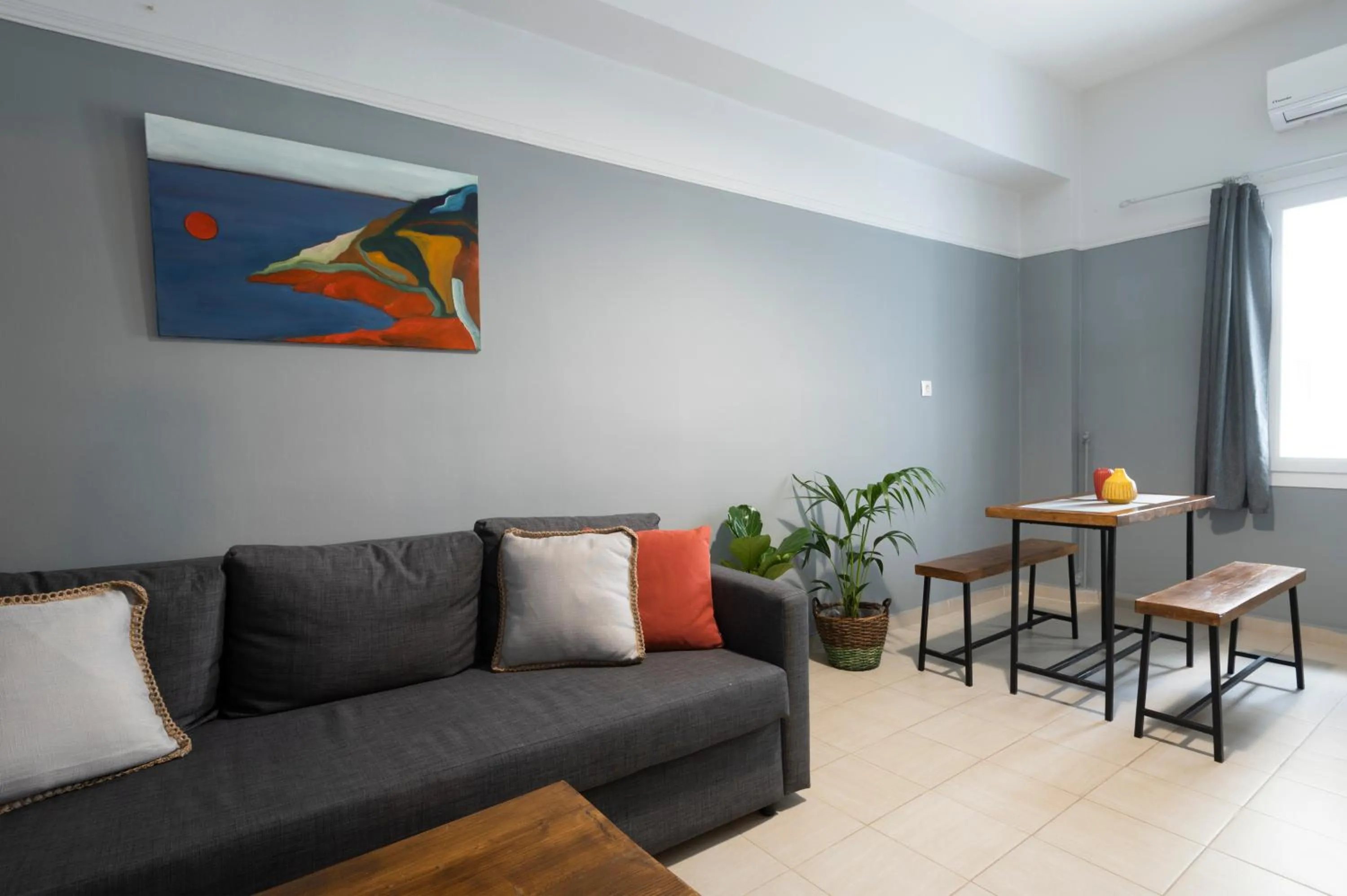 Kitchen or kitchenette in Kalamata Art Rooms