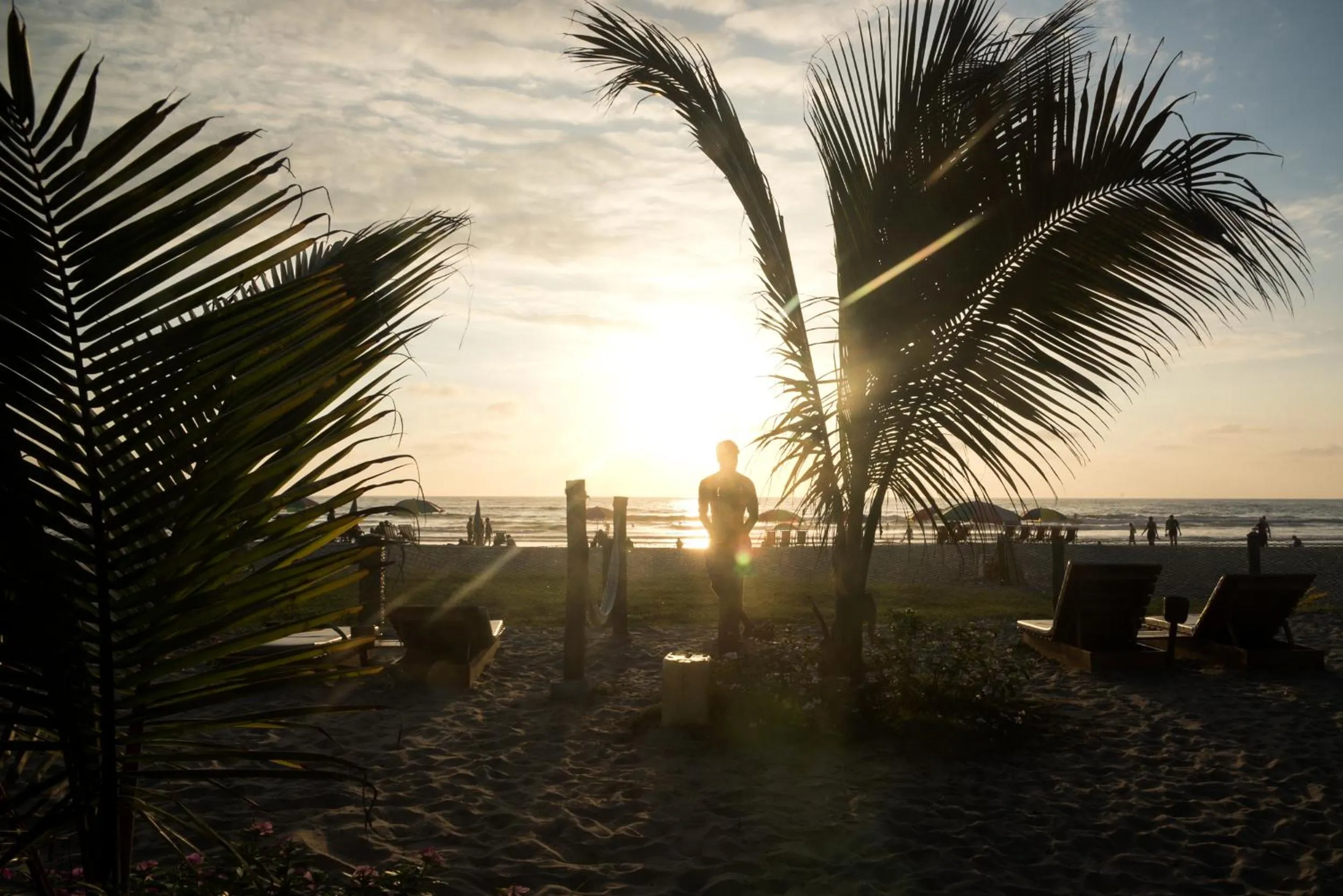 Sunset in Hotel Kundalini