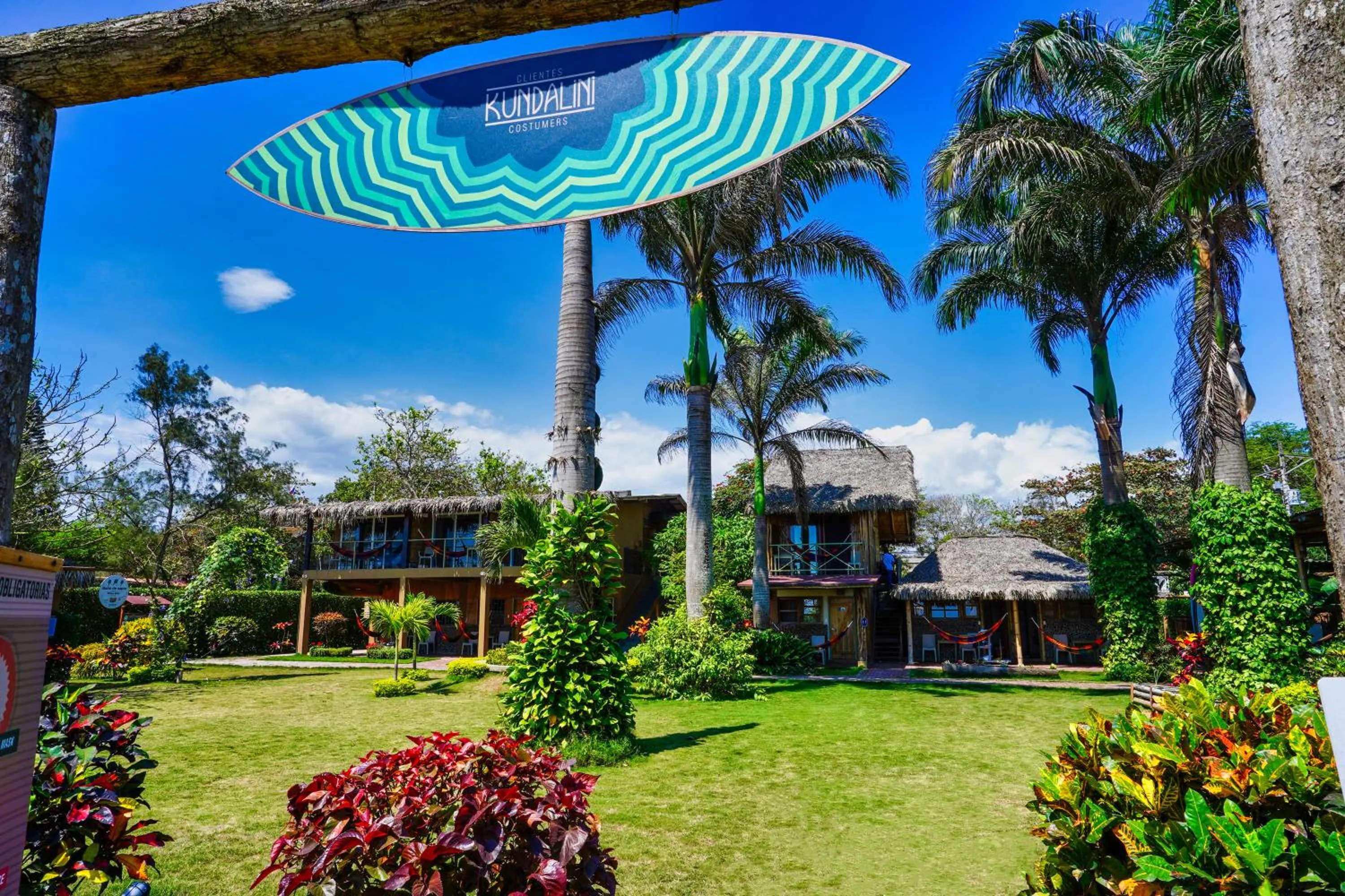 Patio in Hotel Kundalini