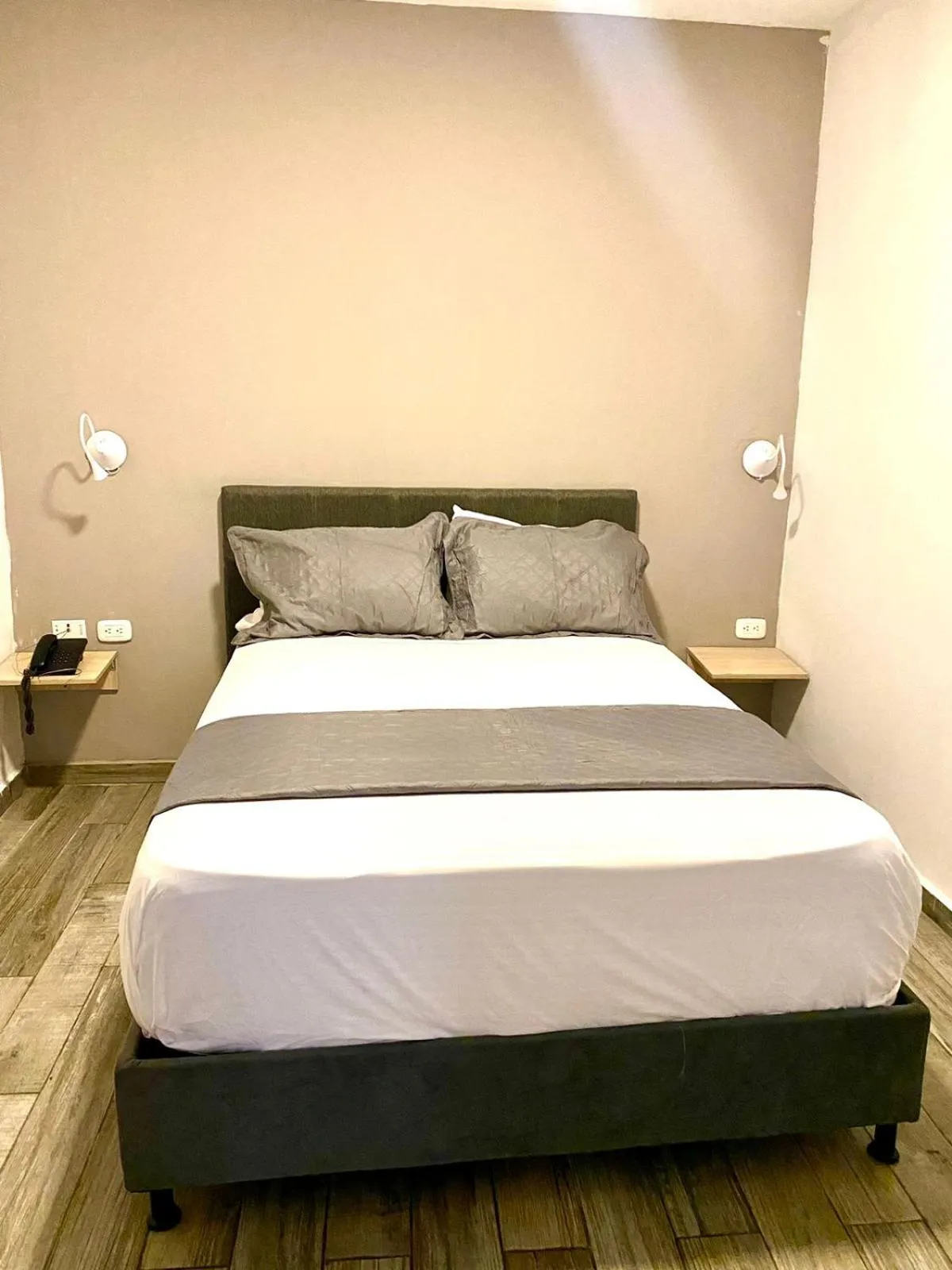 Bed in Hotel Yivinaca